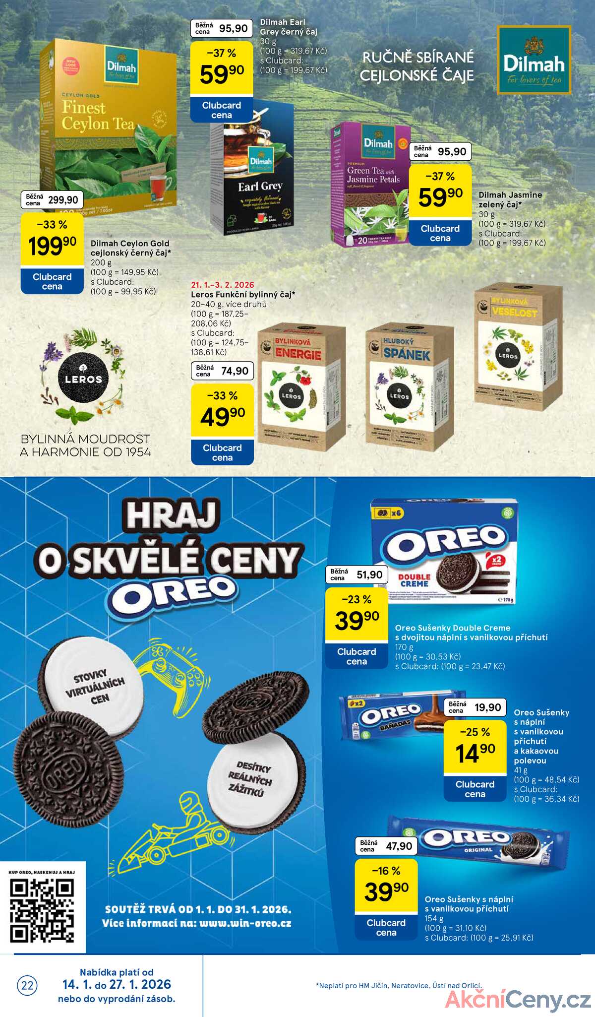 Tesco malé hypermarkety od 21.1. do 27.1.2026 strana 22