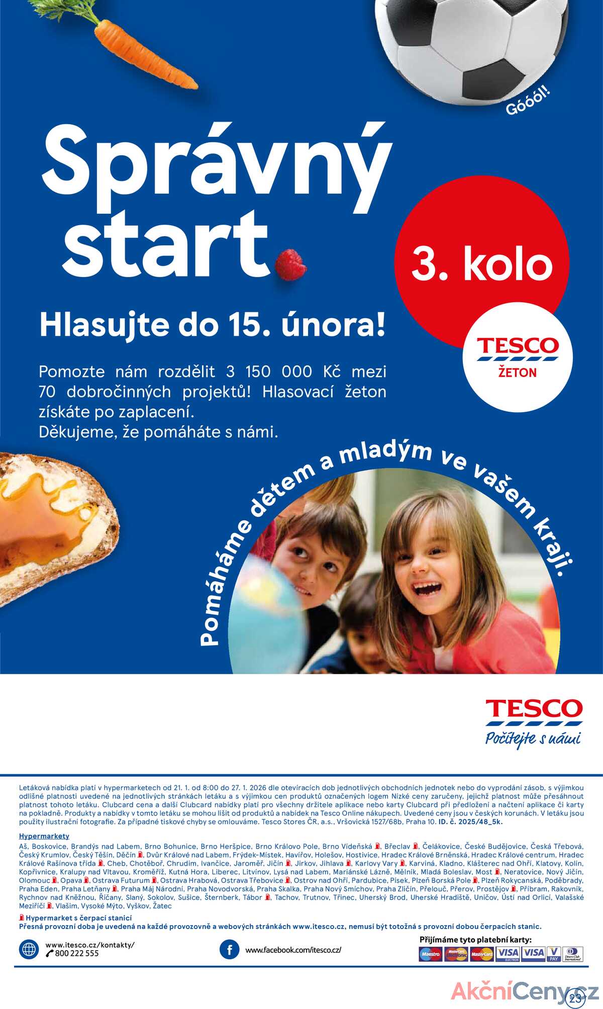 Tesco malé hypermarkety od 21.1. do 27.1.2026 strana 23