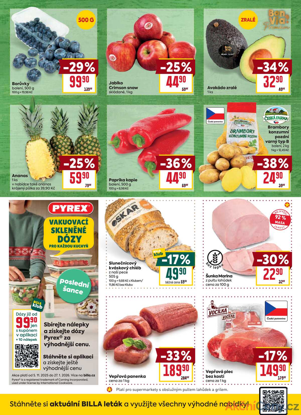 Billa malý leták od 21.1. do 27.1.2026 strana 2