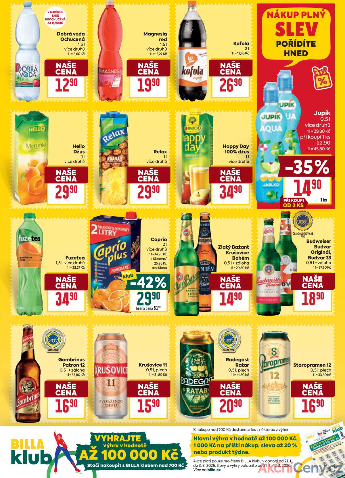 Billa  od 21.1. do 27.1.2026 strana 29