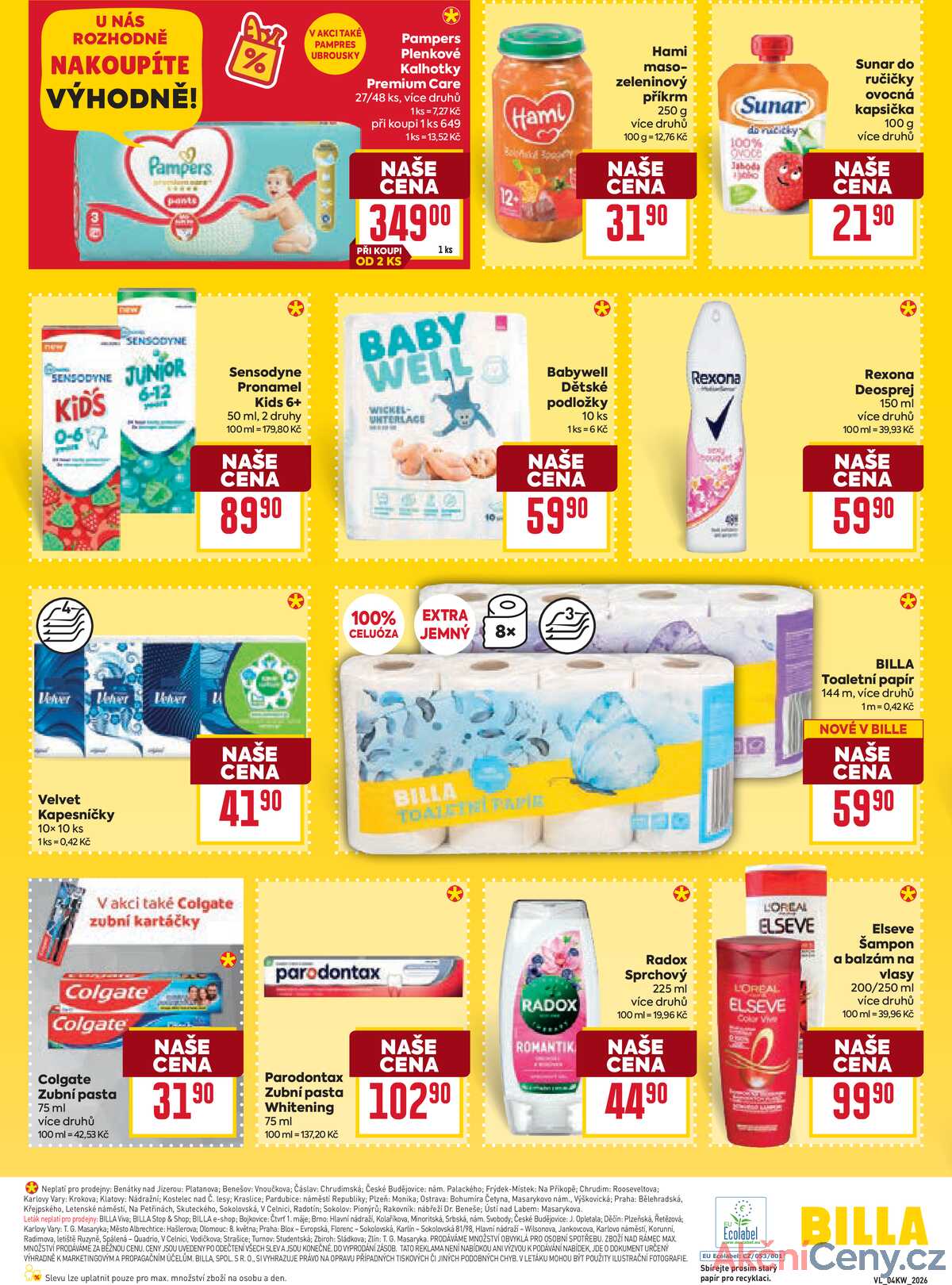 Billa  od 21.1. do 27.1.2026 strana 34