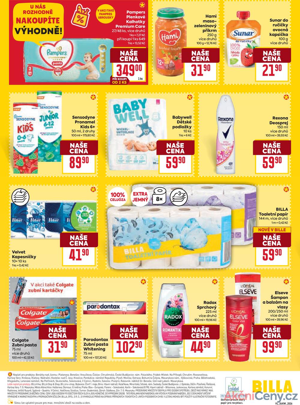 Billa  od 21.1. do 27.1.2026