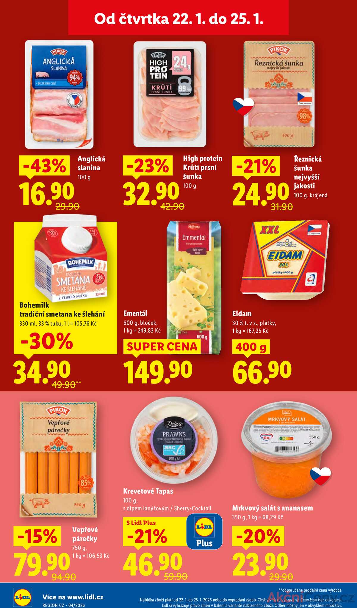 Lidl Čtvrtek od 22.1. do 25.1.2026 strana 12