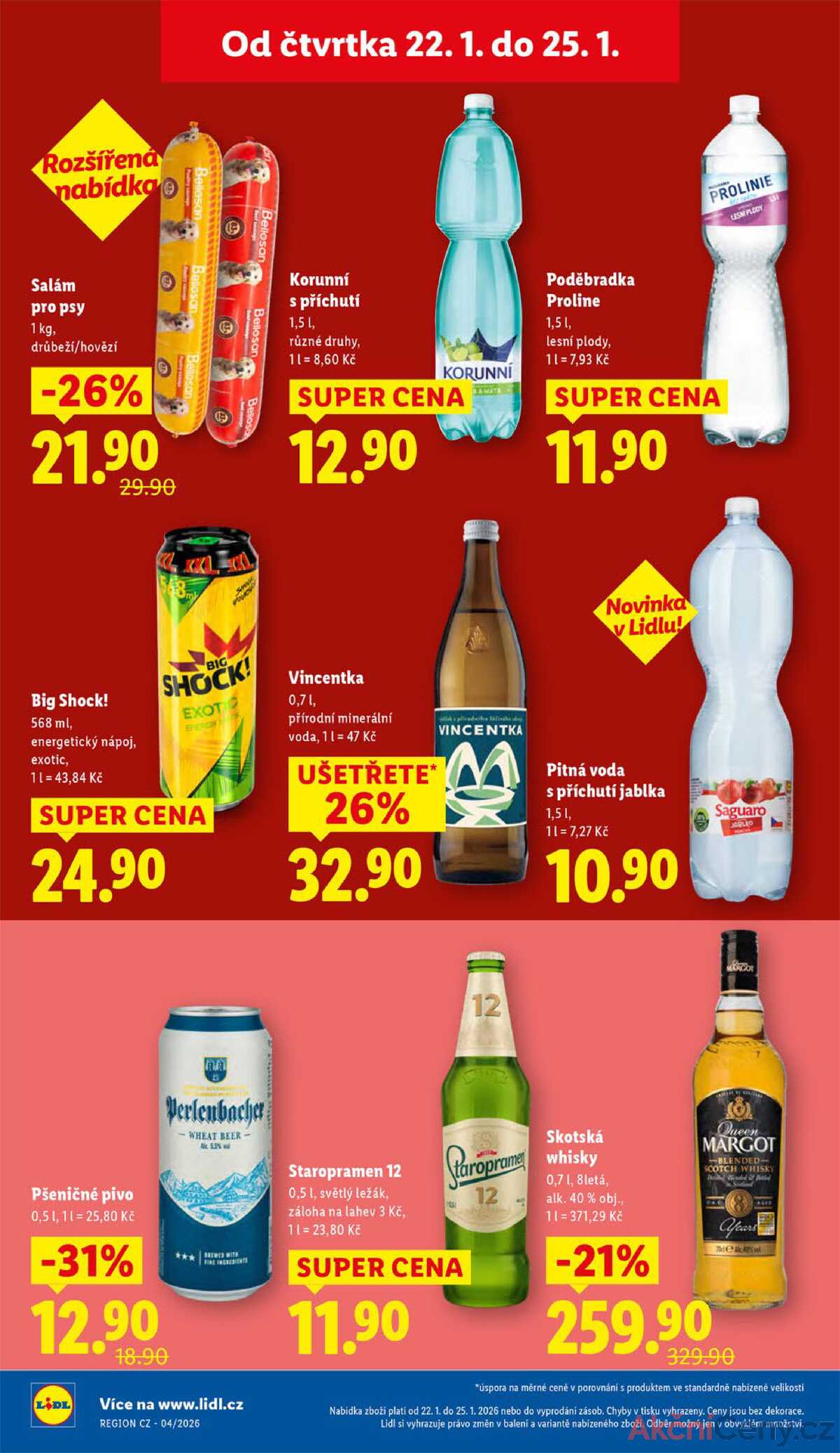 Lidl Čtvrtek od 22.1. do 25.1.2026 strana 16