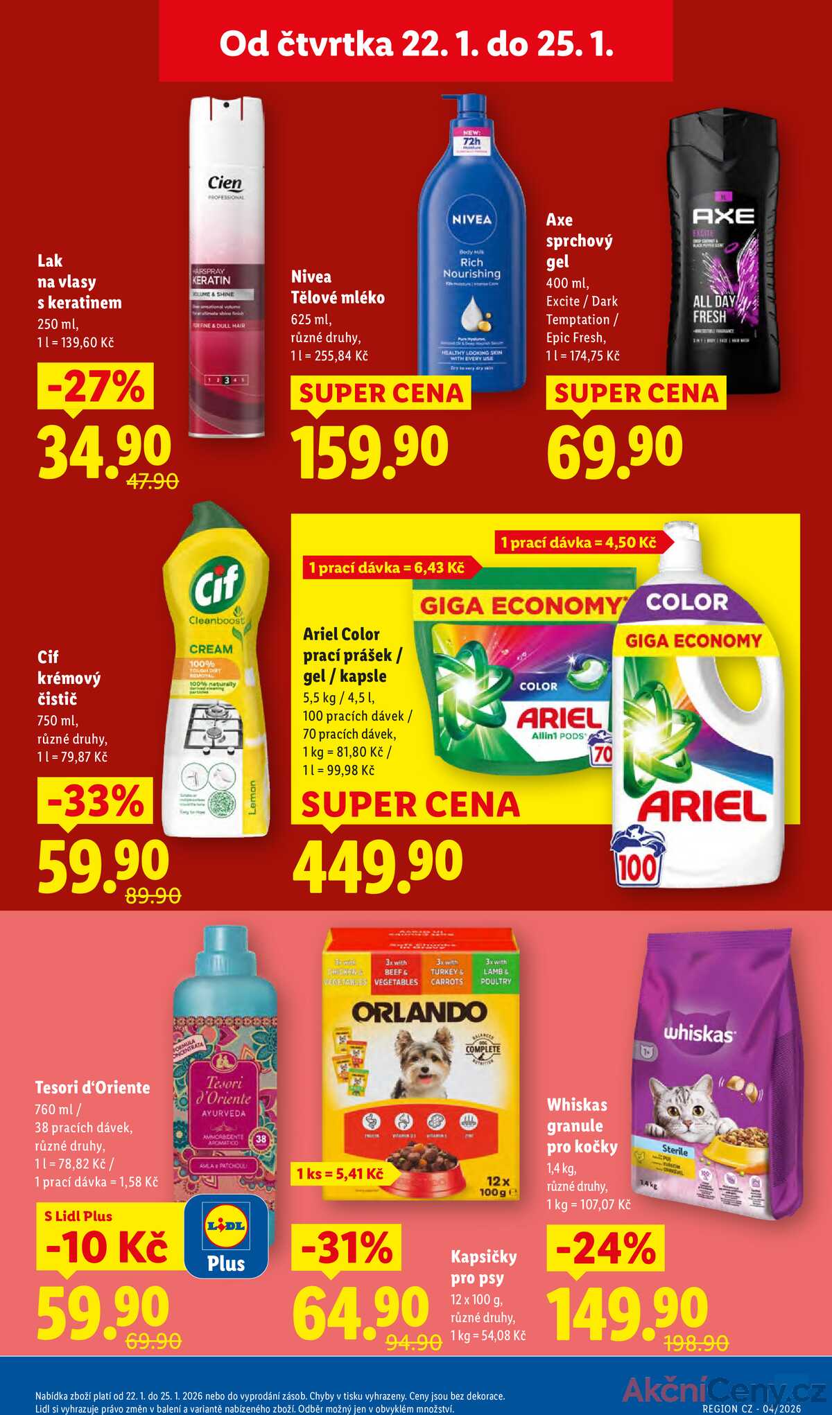 Lidl Čtvrtek od 22.1. do 25.1.2026 strana 17