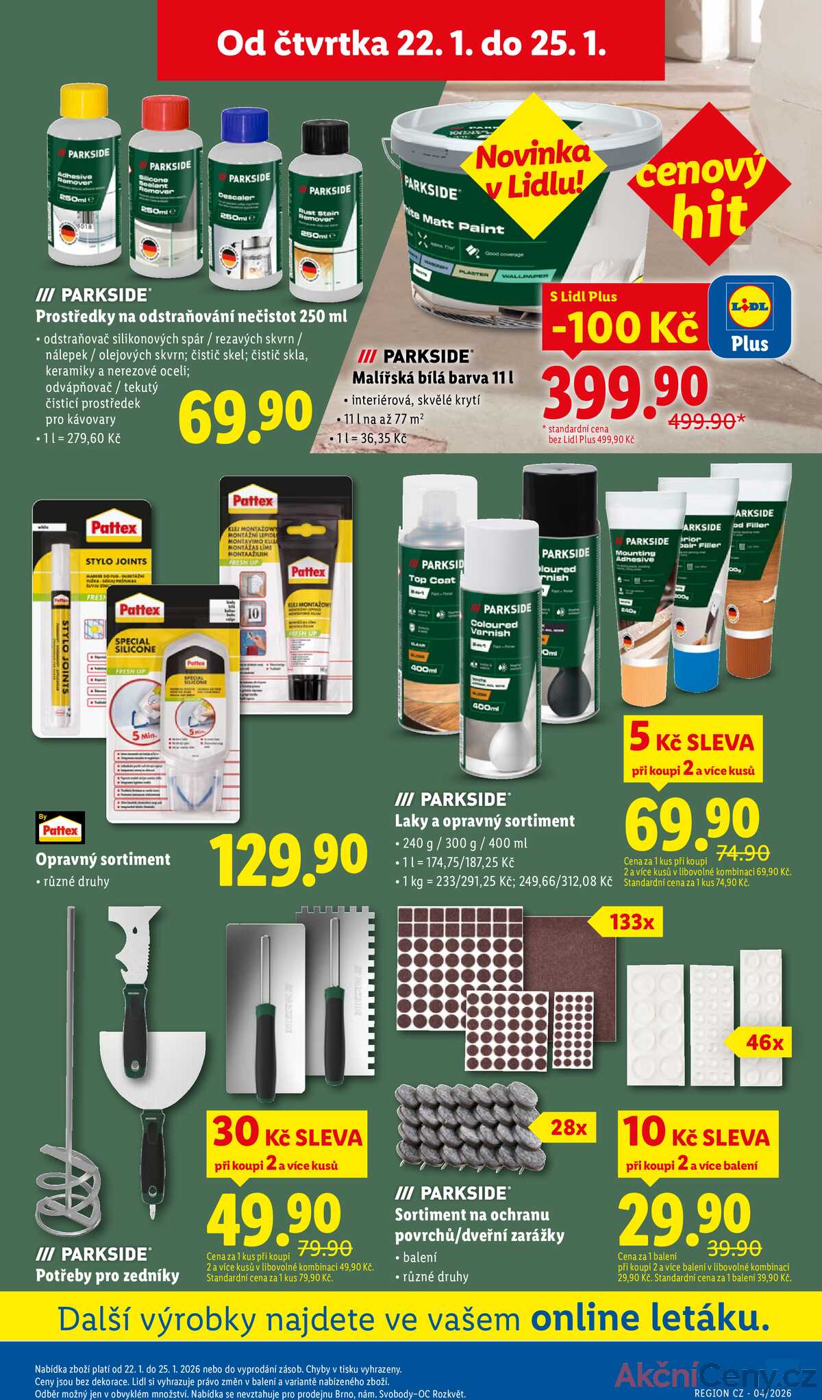 Lidl Čtvrtek od 22.1. do 25.1.2026 strana 33