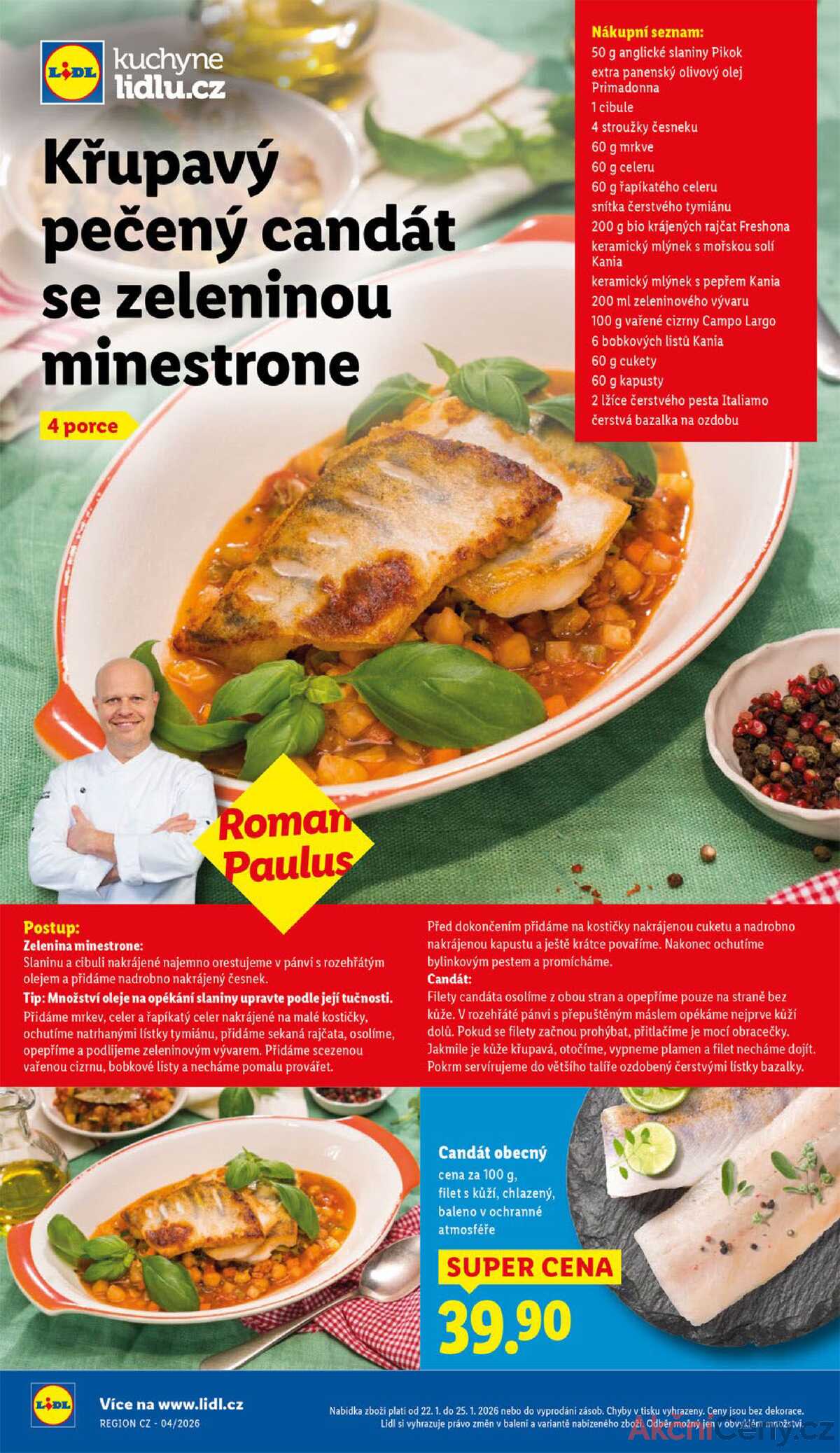 Lidl Čtvrtek od 22.1. do 25.1.2026 strana 40