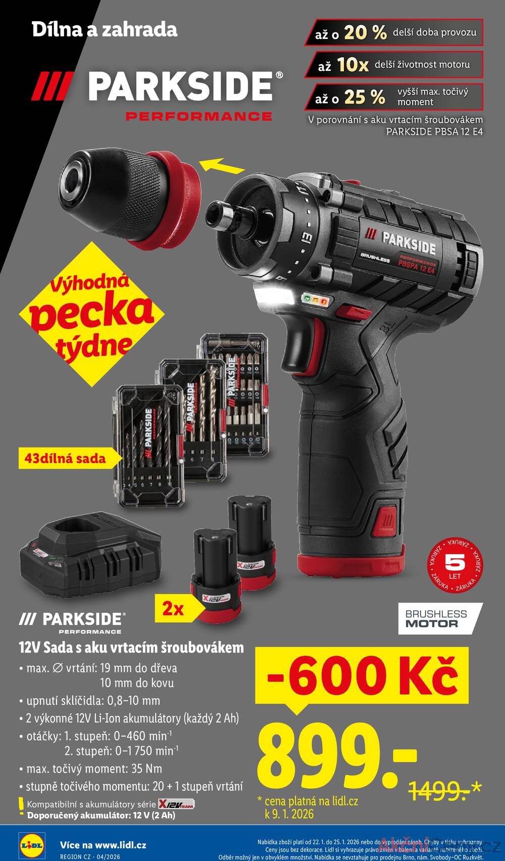 Lidl Čtvrtek od 22.1. do 25.1.2026