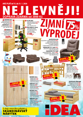 Idea nábytek letáky