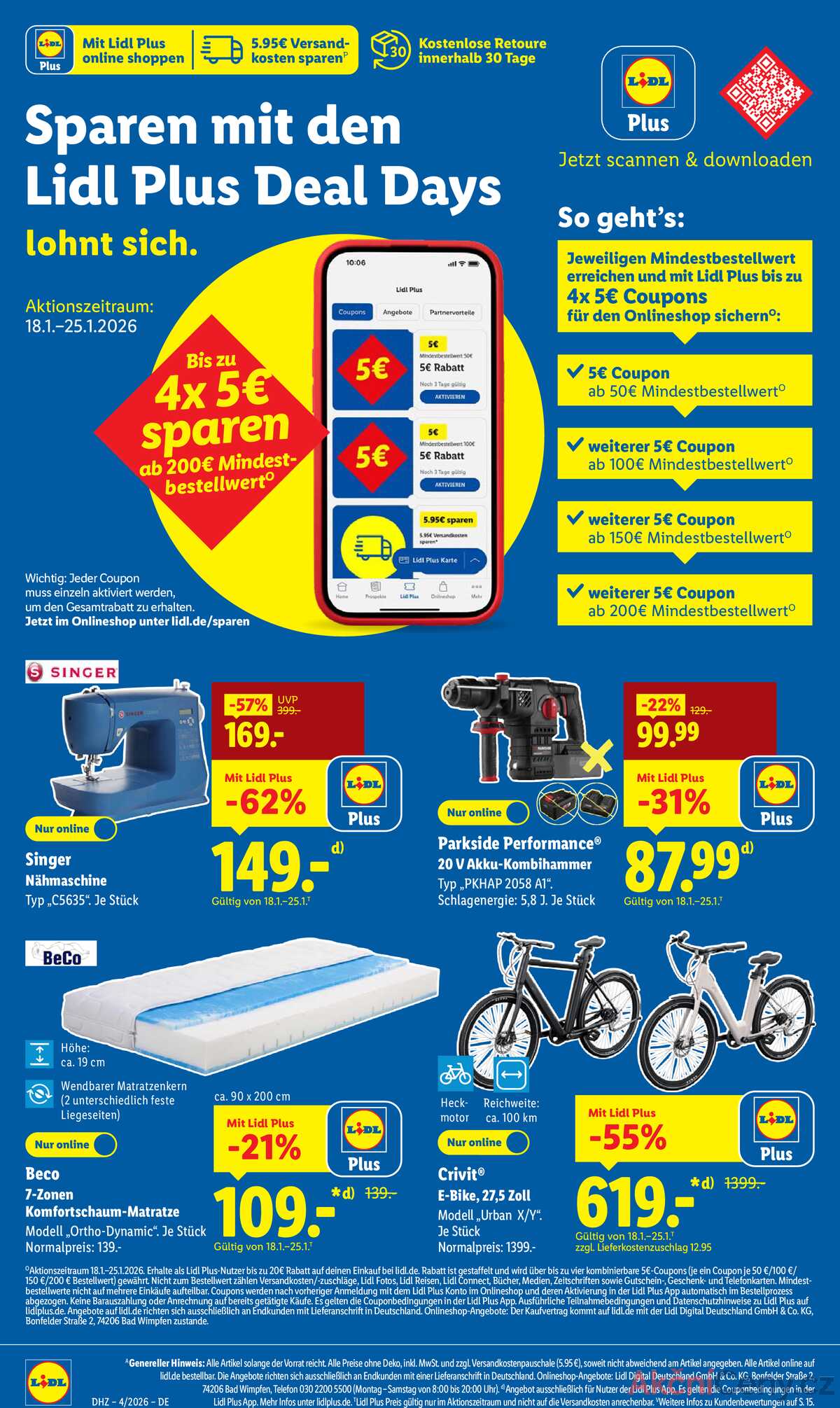 Leták Lidl Německo 19.1.-24.1.2026 strana 8