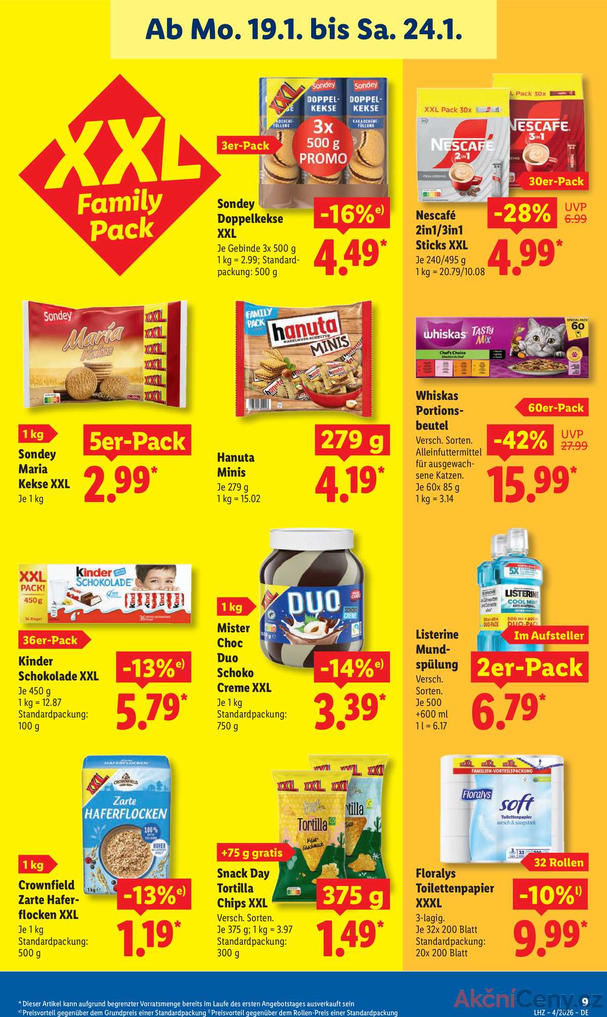 Leták Lidl Německo 19.1.-24.1.2026 strana 15