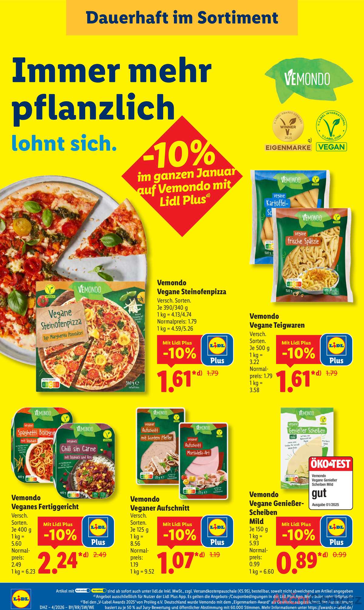 Leták Lidl Německo 19.1.-24.1.2026 strana 18