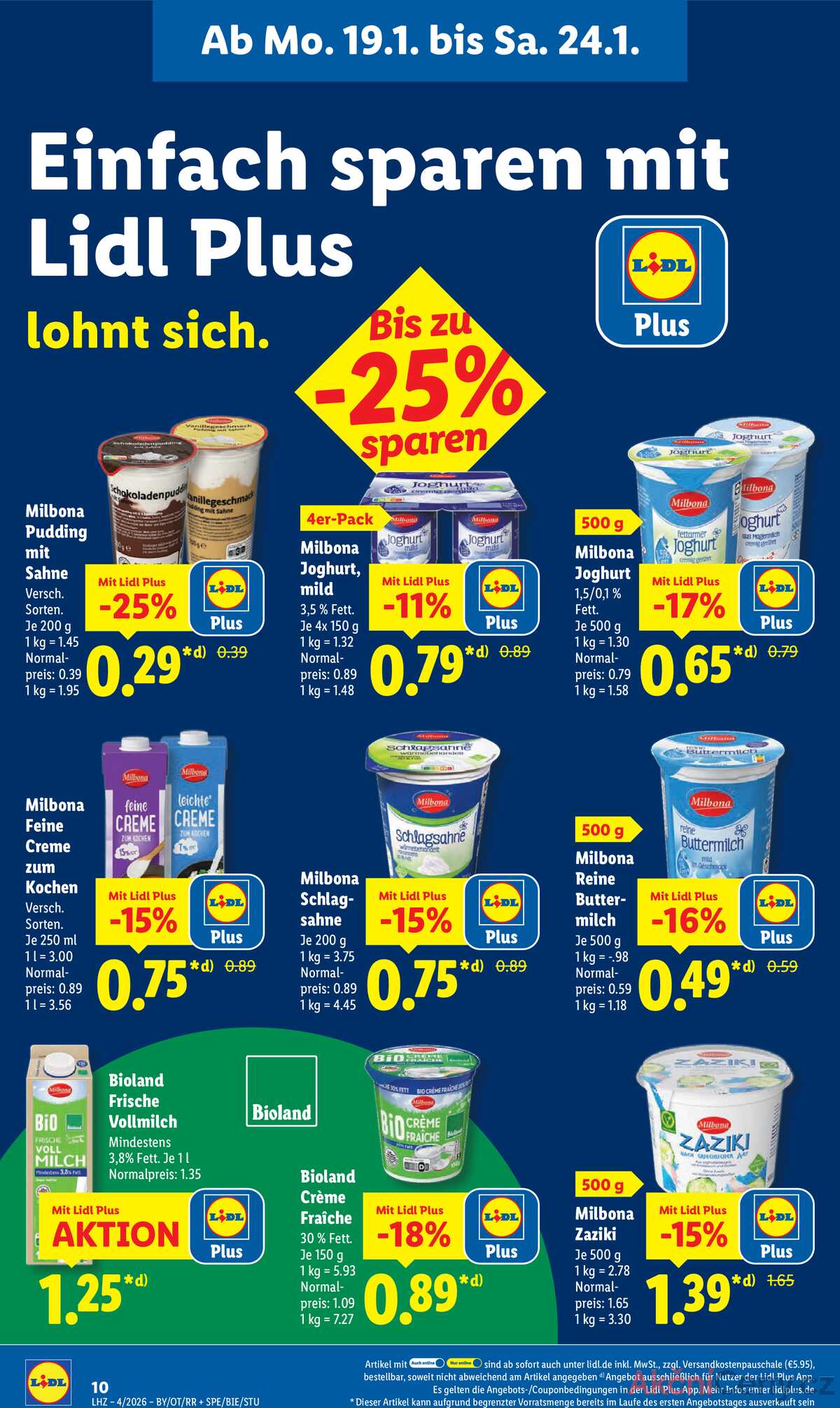 Leták Lidl Německo 19.1.-24.1.2026 strana 20