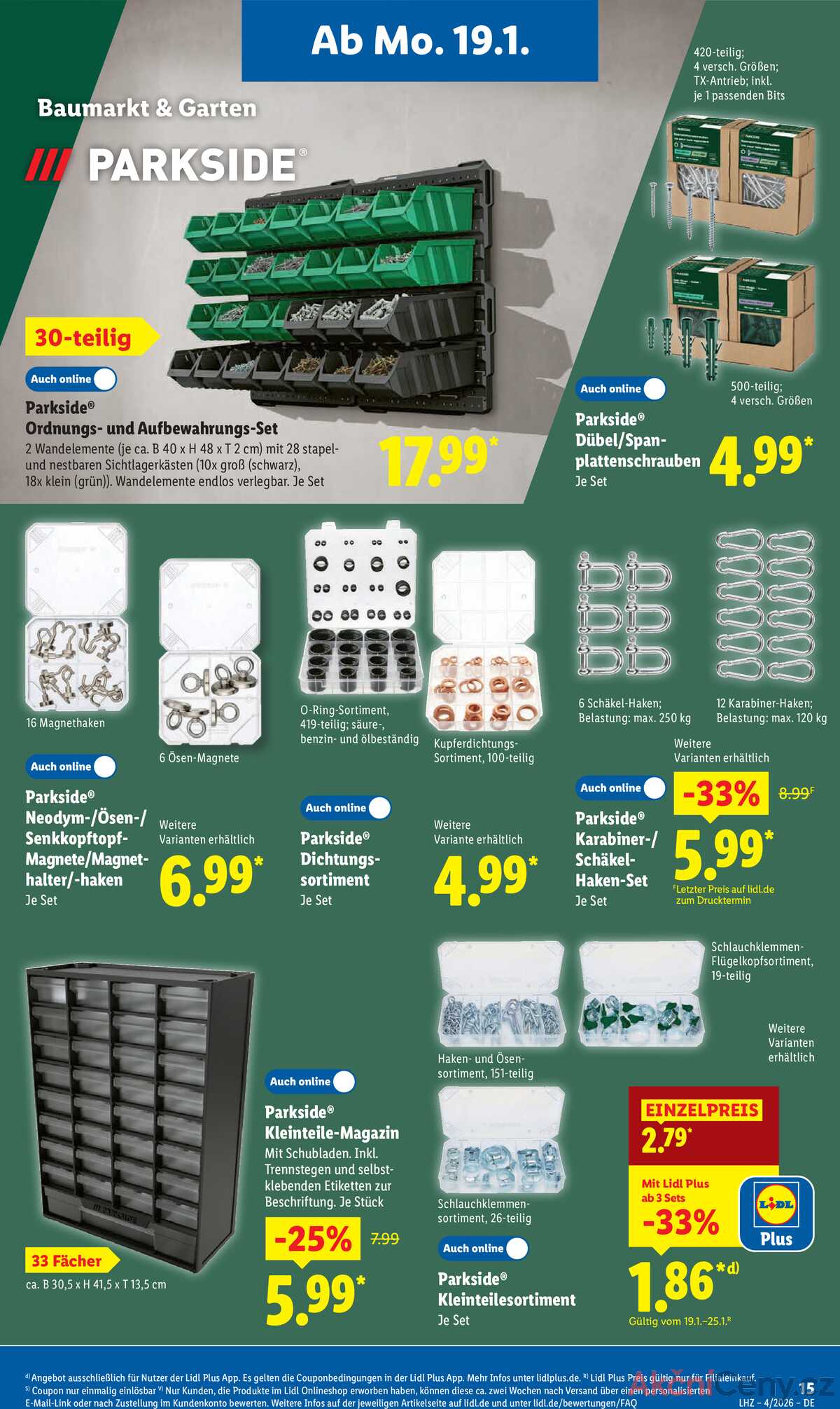 Leták Lidl Německo 19.1.-24.1.2026 strana 27