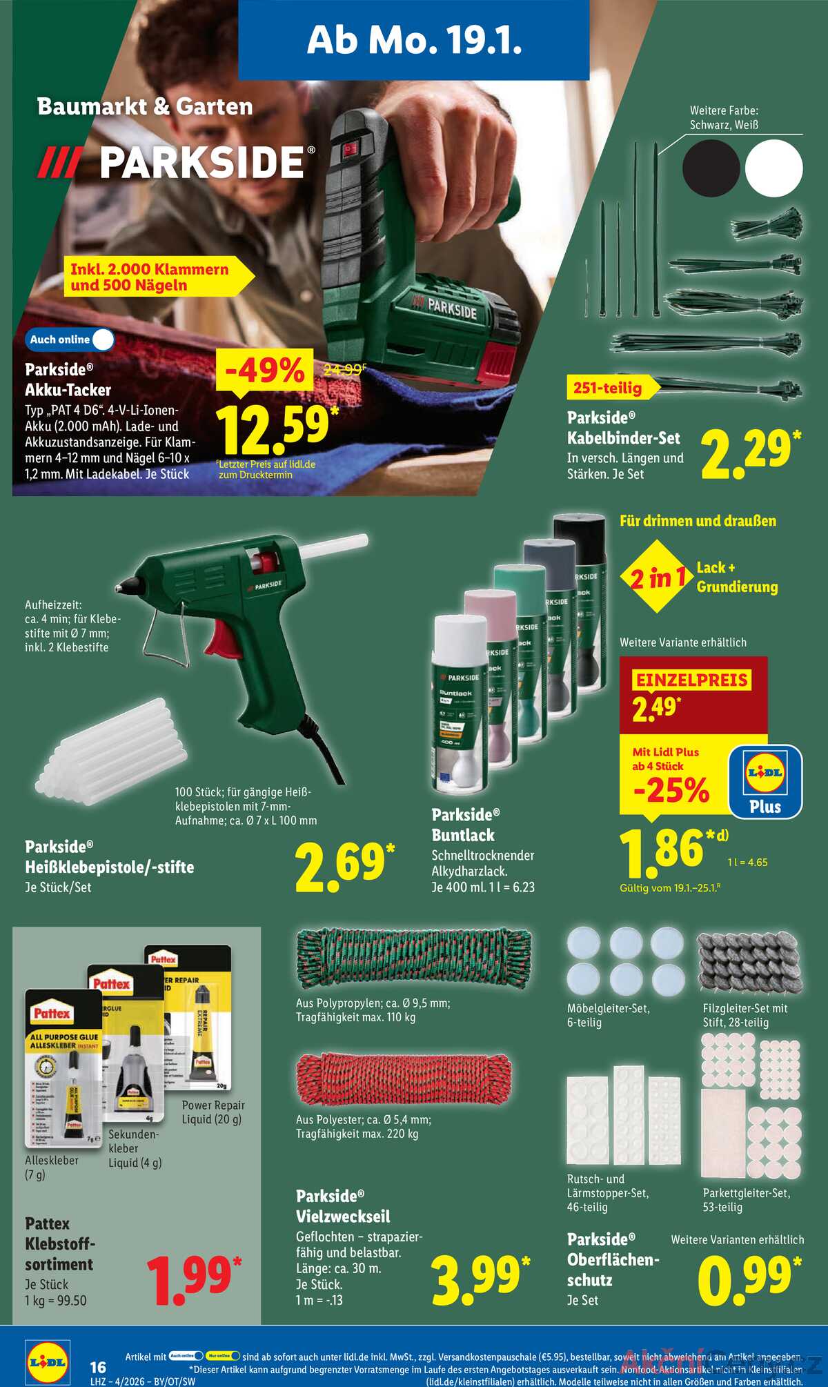 Leták Lidl Německo 19.1.-24.1.2026 strana 28