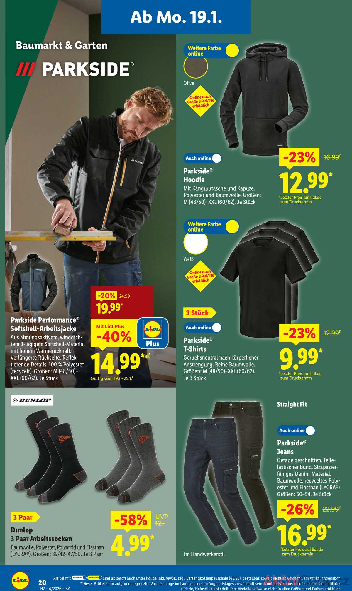 Leták Lidl Německo 19.1.-24.1.2026 strana 32