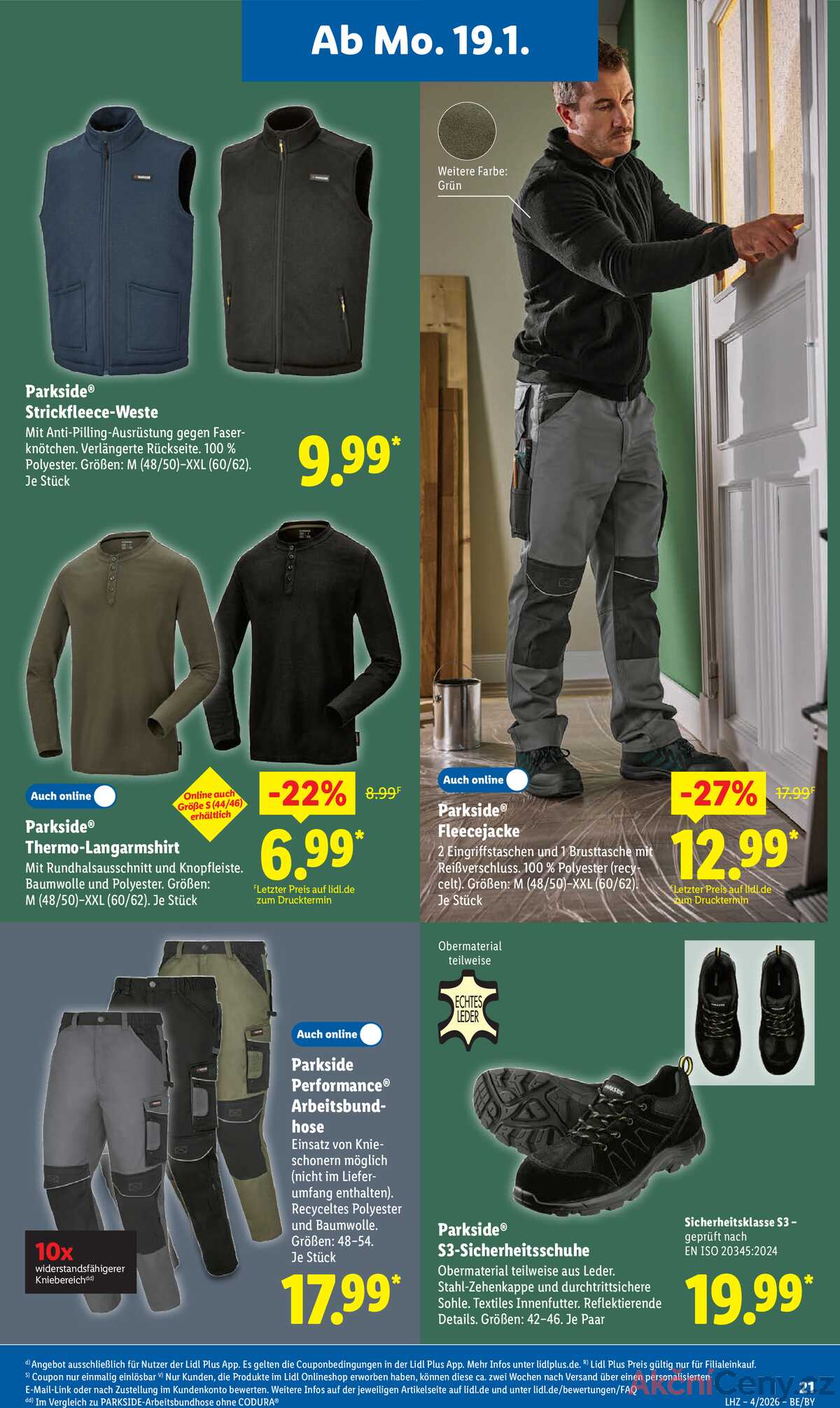 Leták Lidl Německo 19.1.-24.1.2026 strana 33