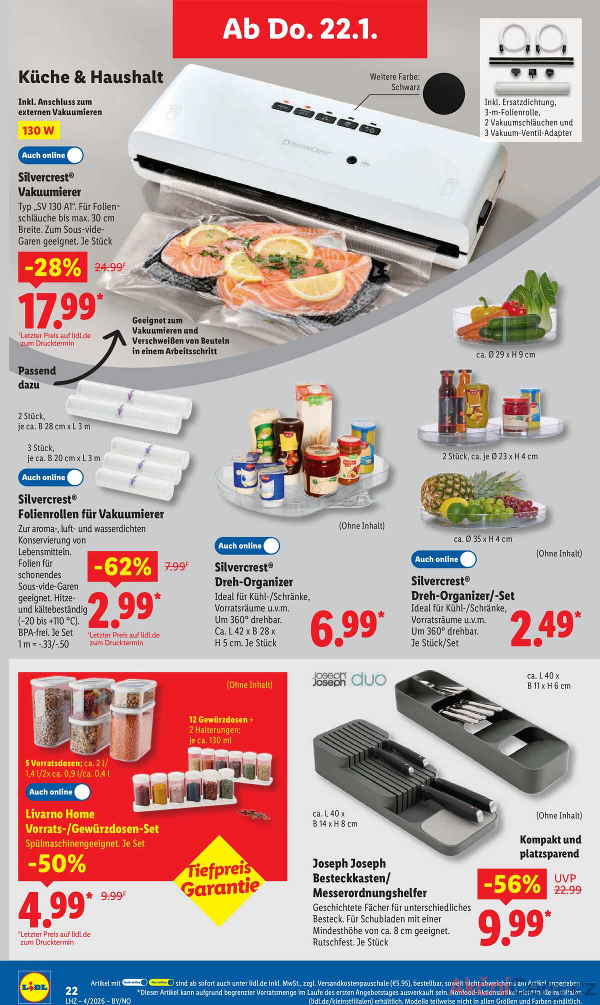 Leták Lidl Německo 19.1.-24.1.2026 strana 34