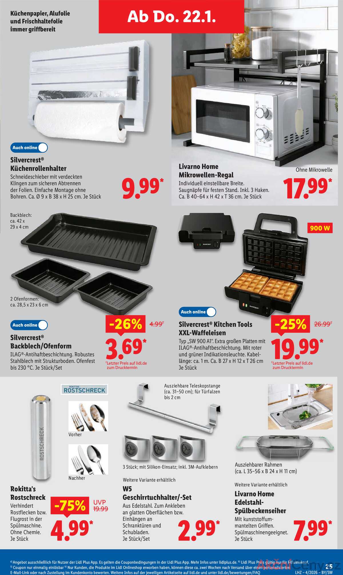 Leták Lidl Německo 19.1.-24.1.2026 strana 37