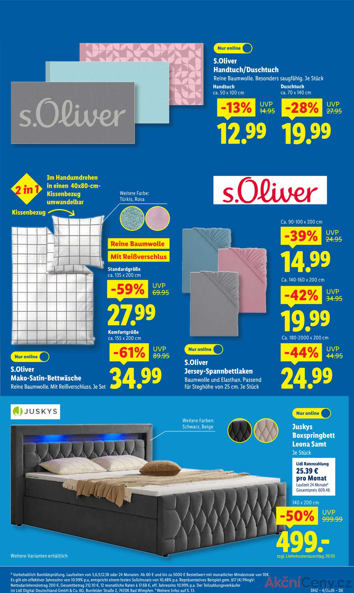 Leták Lidl Německo 19.1.-24.1.2026 strana 39