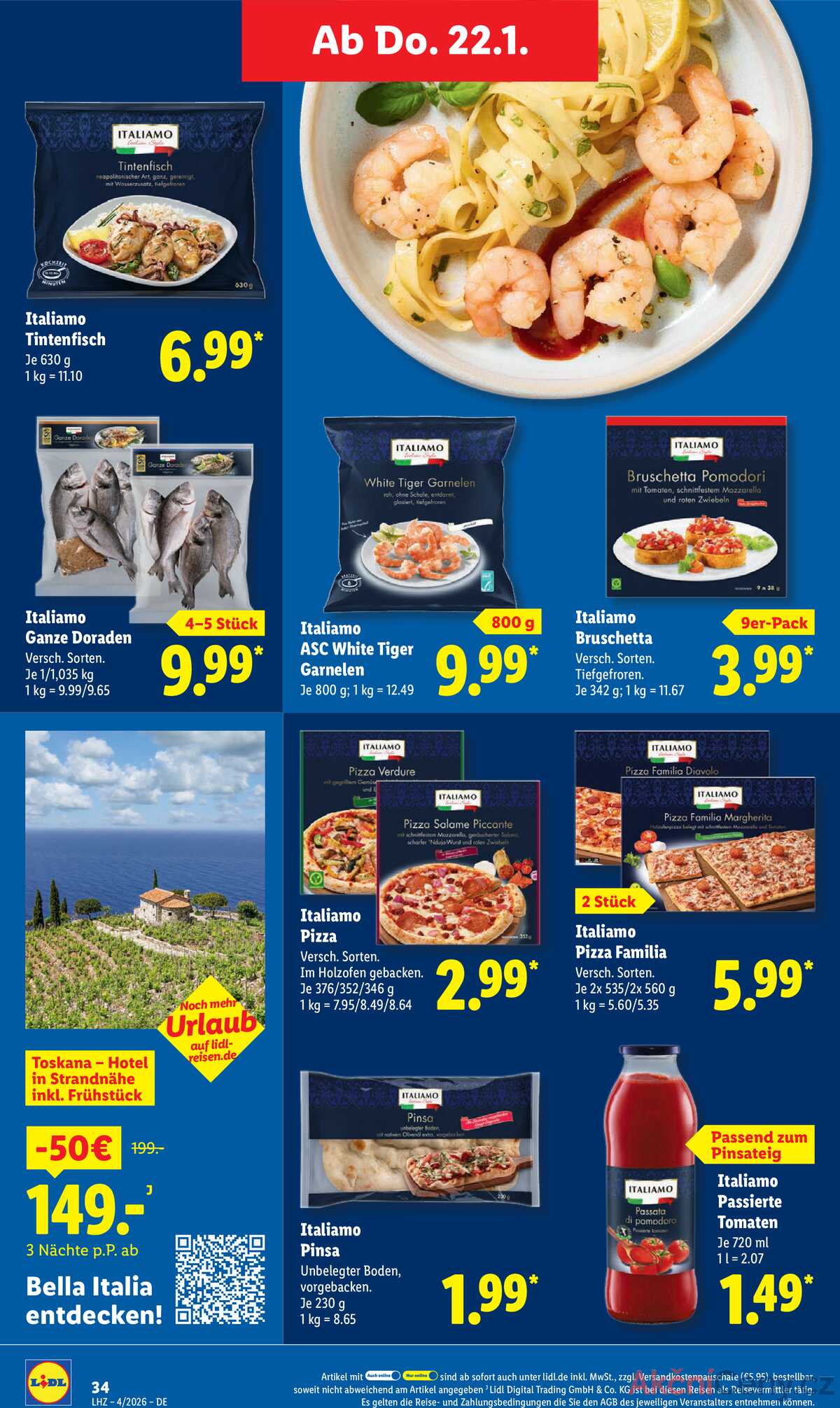 Leták Lidl Německo 19.1.-24.1.2026 strana 48