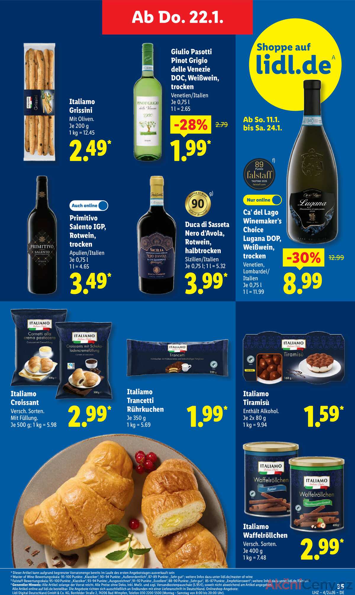 Leták Lidl Německo 19.1.-24.1.2026 strana 49
