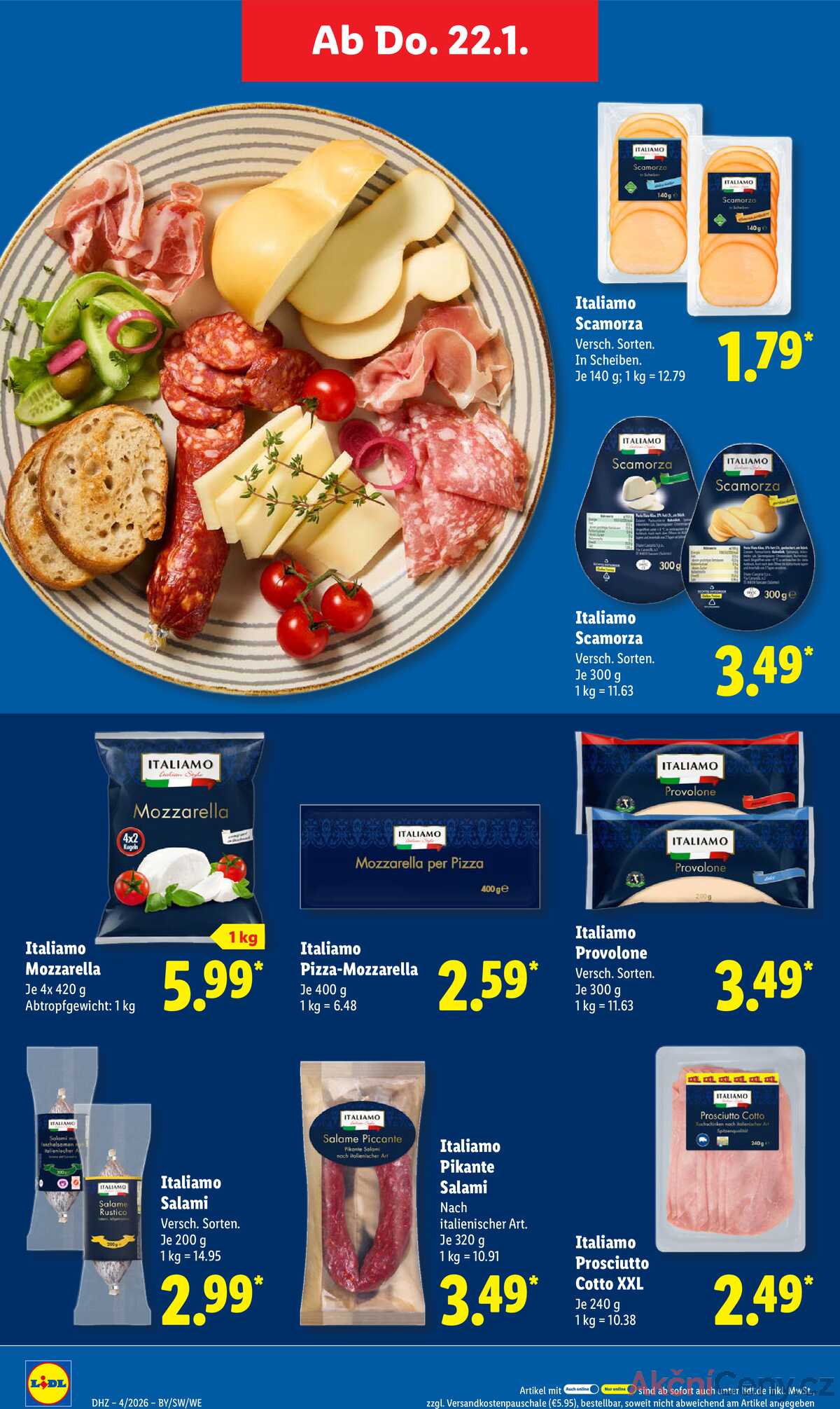 Leták Lidl Německo 19.1.-24.1.2026 strana 50