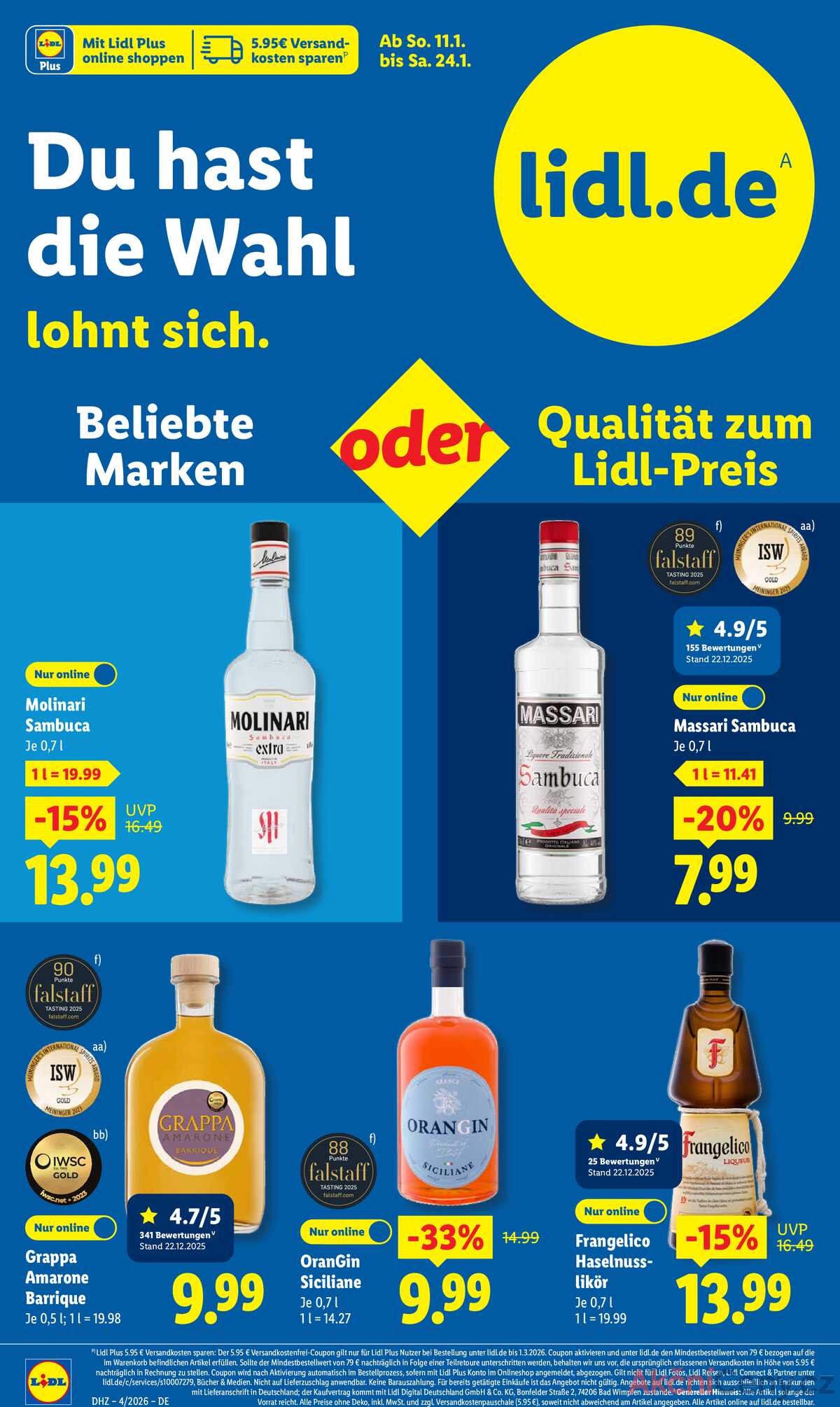 Leták Lidl Německo 19.1.-24.1.2026 strana 52