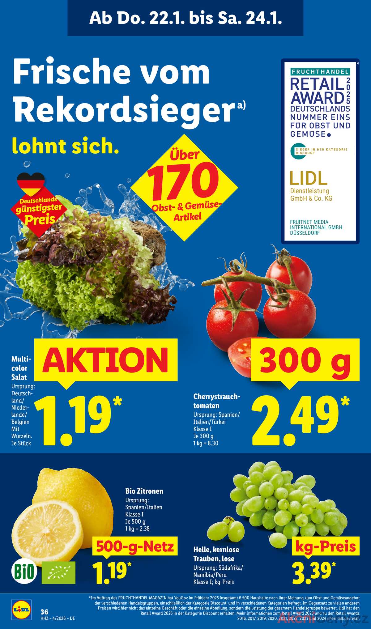 Leták Lidl Německo 19.1.-24.1.2026 strana 54