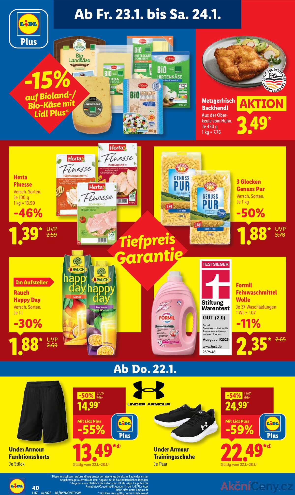 Leták Lidl Německo 19.1.-24.1.2026 strana 58