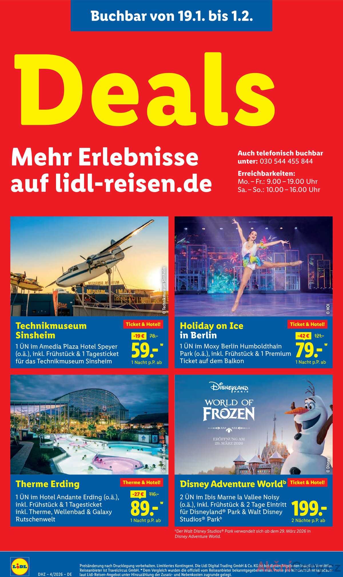 Leták Lidl Německo 19.1.-24.1.2026 strana 62