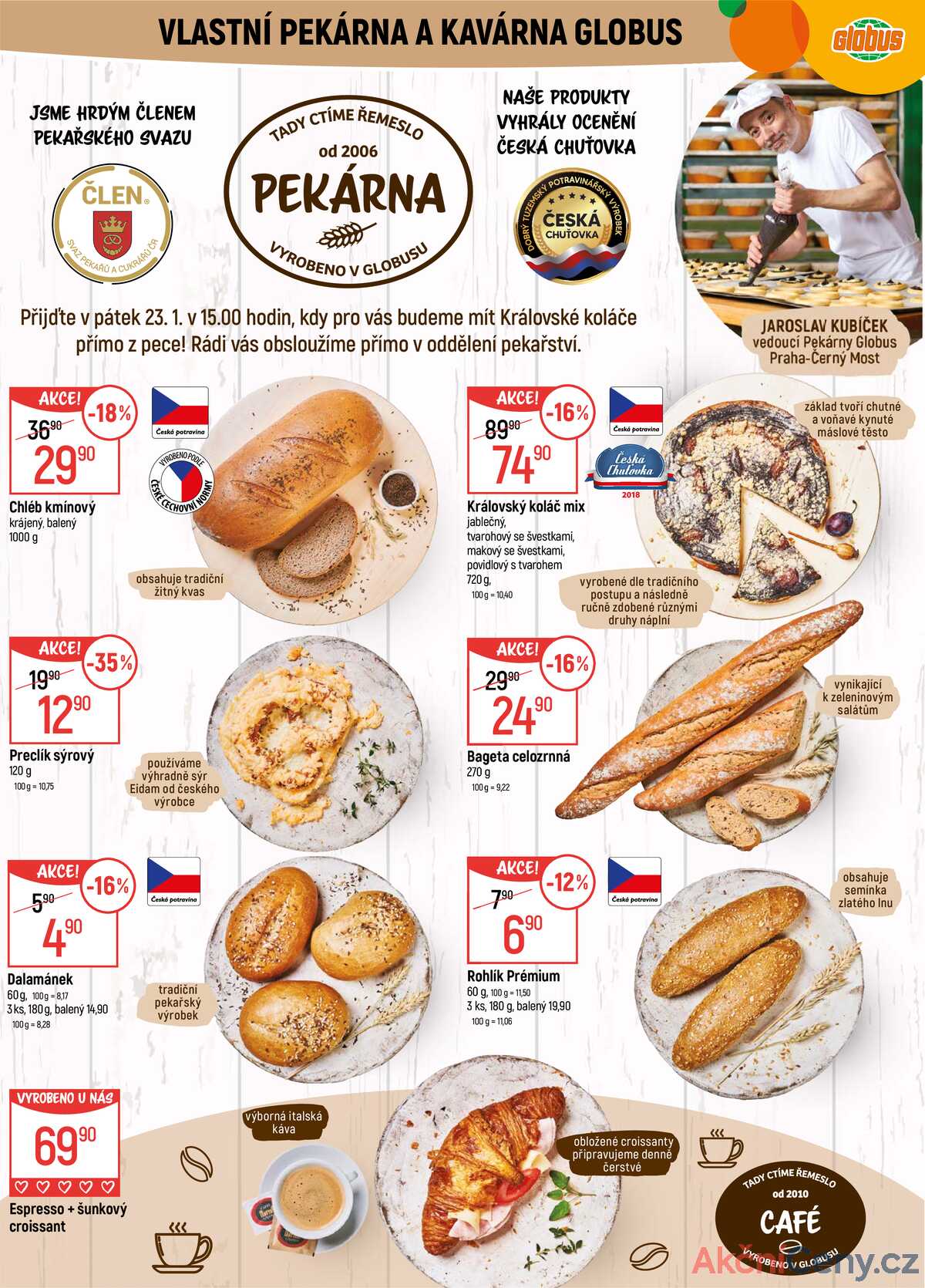 Akční leták Globus 21.1. - 27.1.2026 - Globus Praha - Centrum Černý Most strana 8