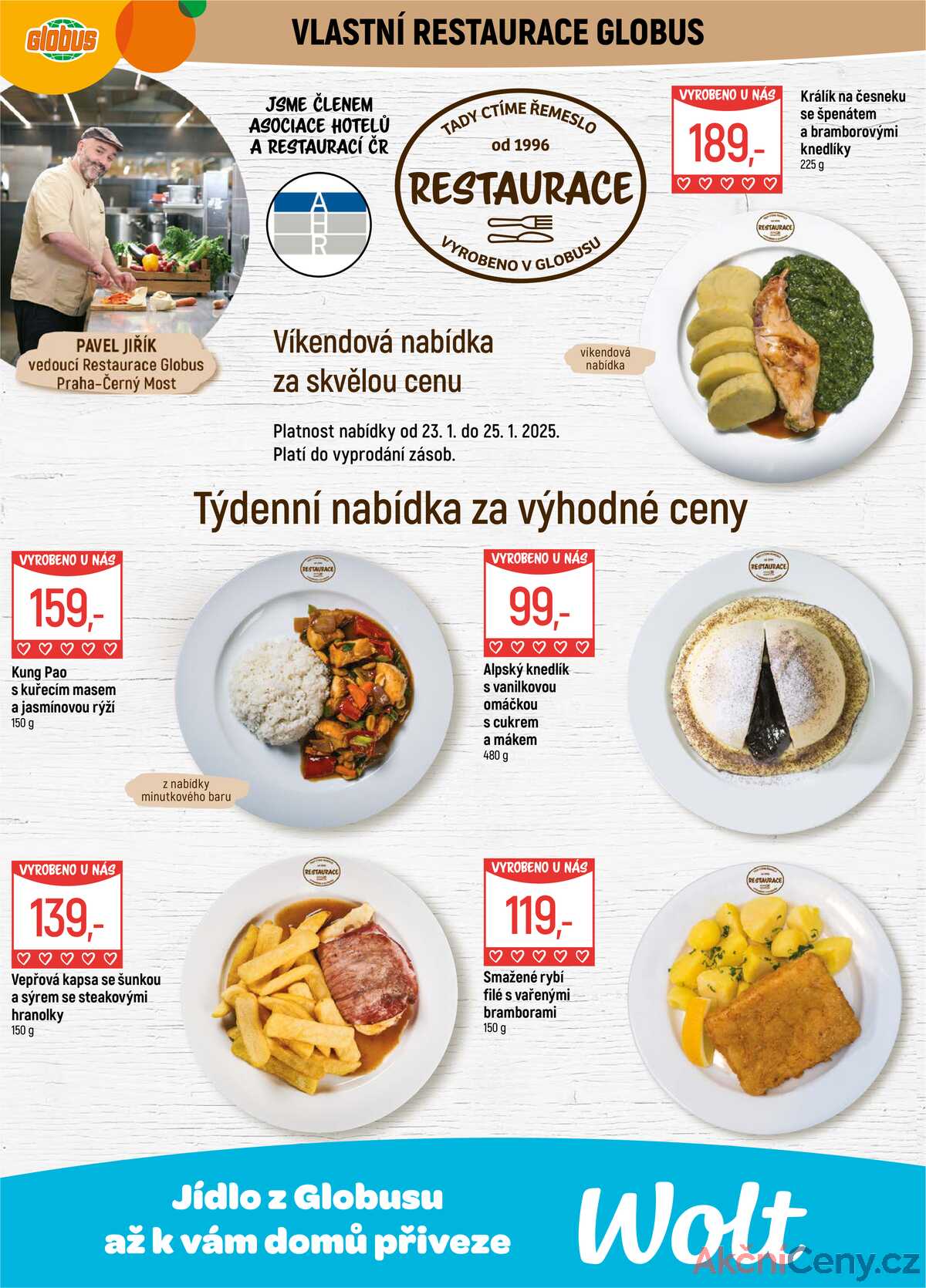 Akční leták Globus 21.1. - 27.1.2026 - Globus Praha - Centrum Černý Most strana 9