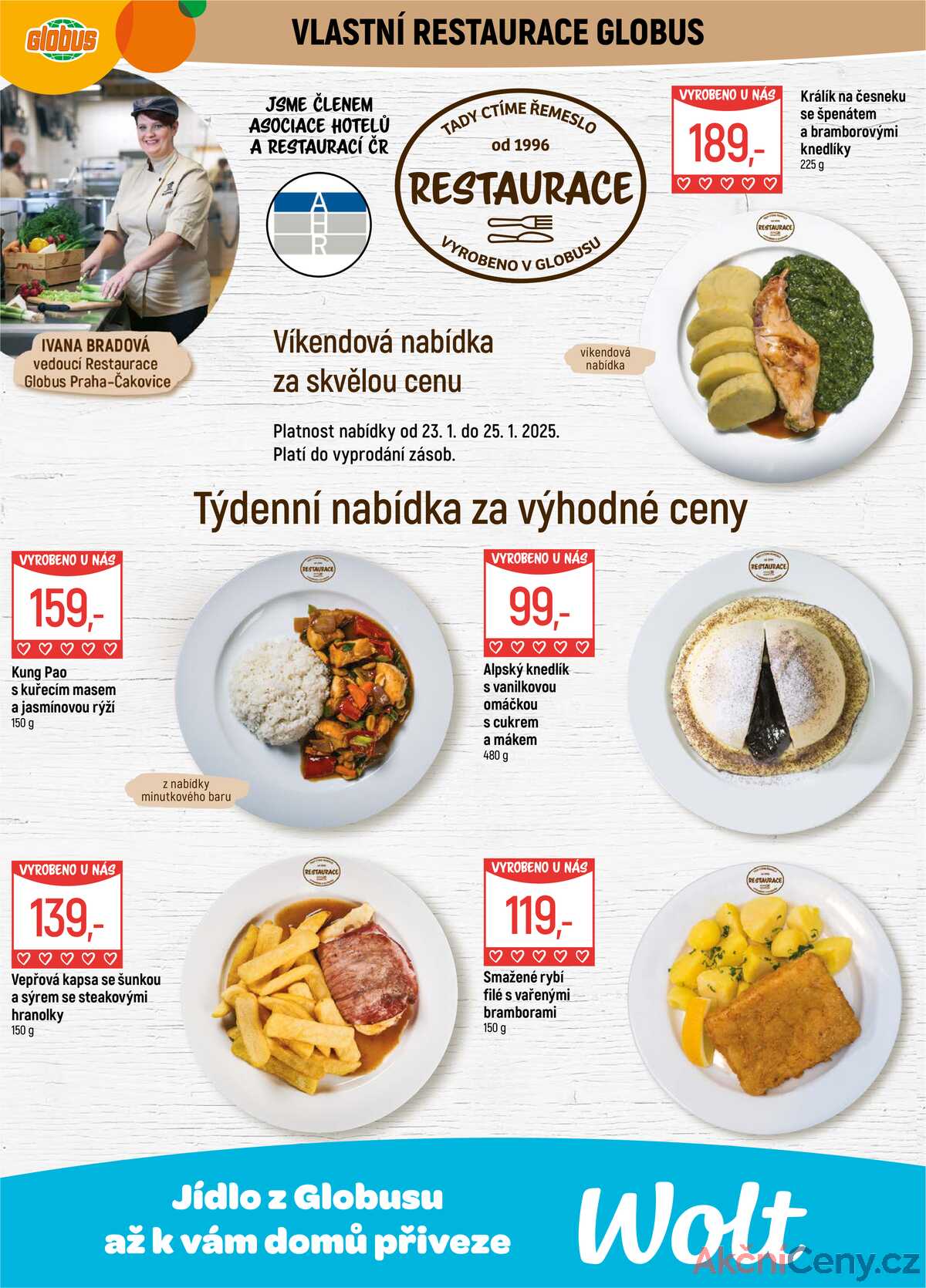 Akční leták Globus 21.1. - 27.1.2026 - Globus Praha - Čakovice strana 9