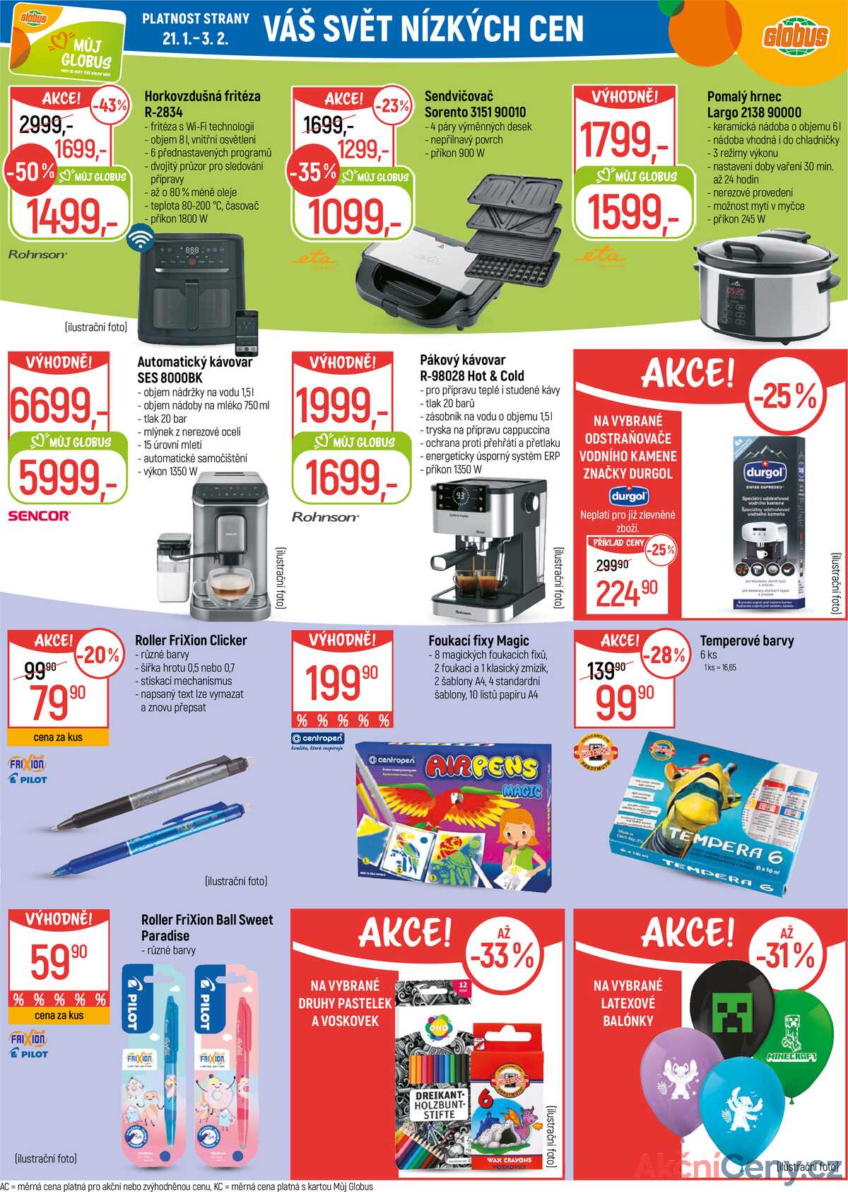 Akční leták Globus 21.1. - 27.1.2026 - Globus Praha - Čakovice strana 26