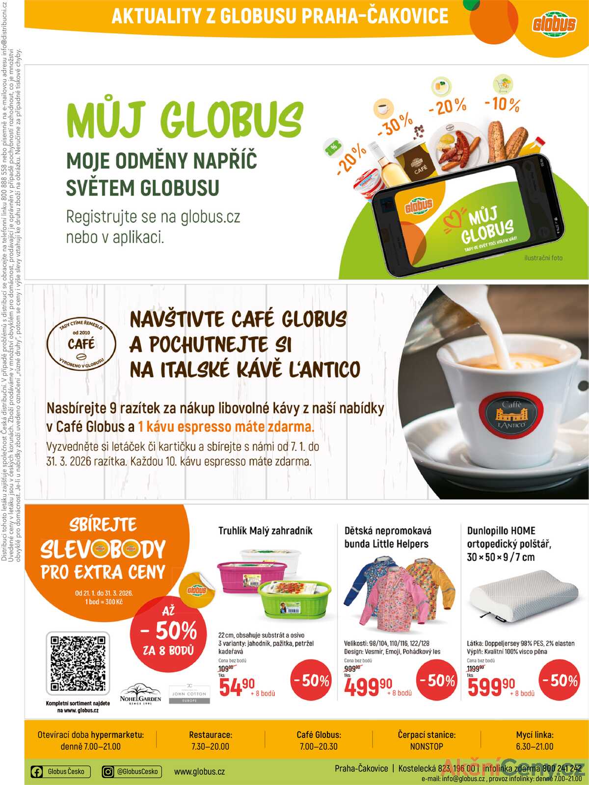 Akční leták Globus 21.1. - 27.1.2026 - Globus Praha - Čakovice strana 30
