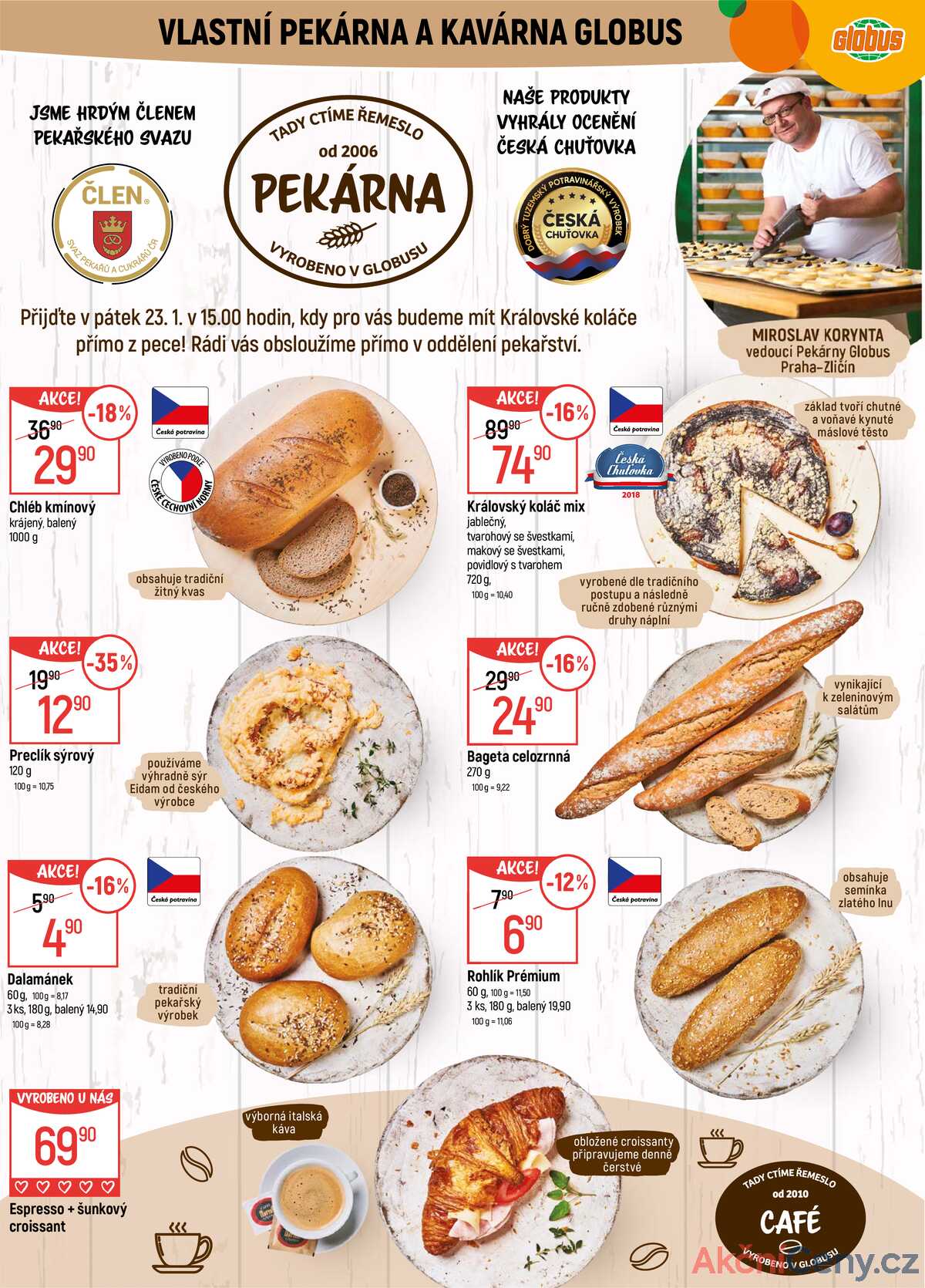 Akční leták Globus 21.1. - 27.1.2026 - Globus Praha - Zličín strana 8