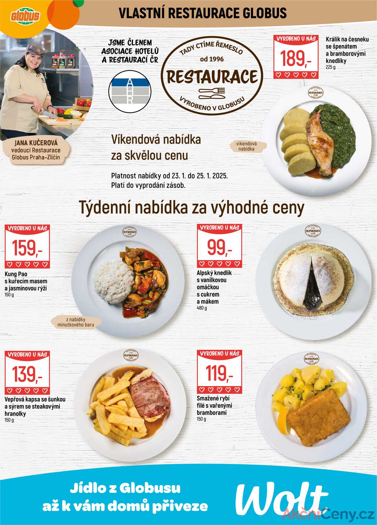 Akční leták Globus 21.1. - 27.1.2026 - Globus Praha - Zličín strana 9