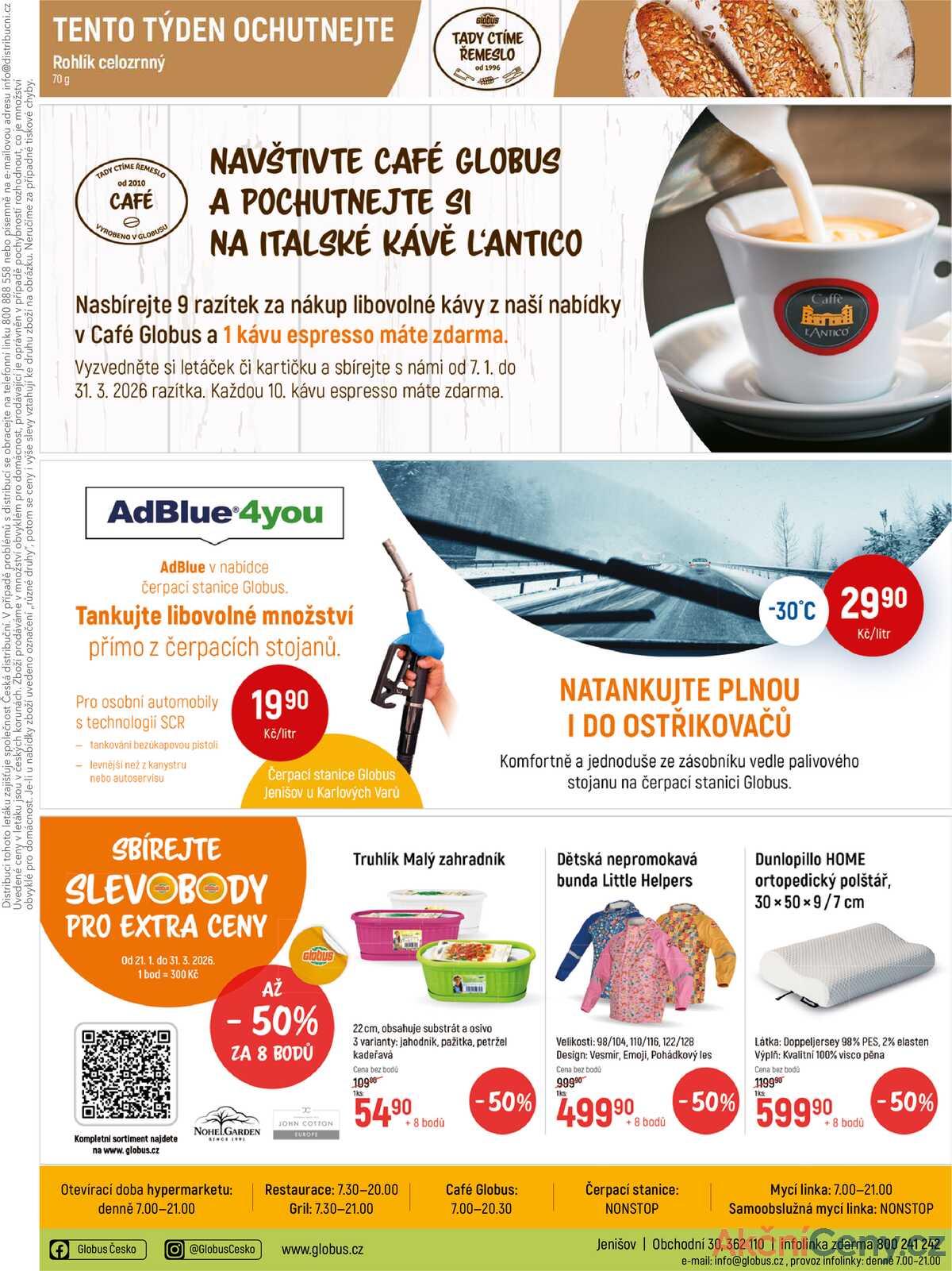 Akční leták Globus 21.1. - 27.1.2026 - Globus Jenišov u Karlových Varů strana 30