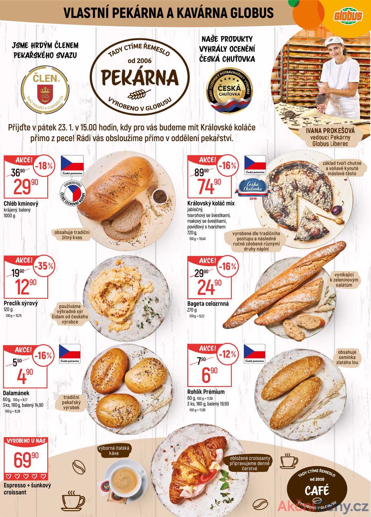 Akční leták Globus 21.1. - 27.1.2026 - Globus Liberec strana 8