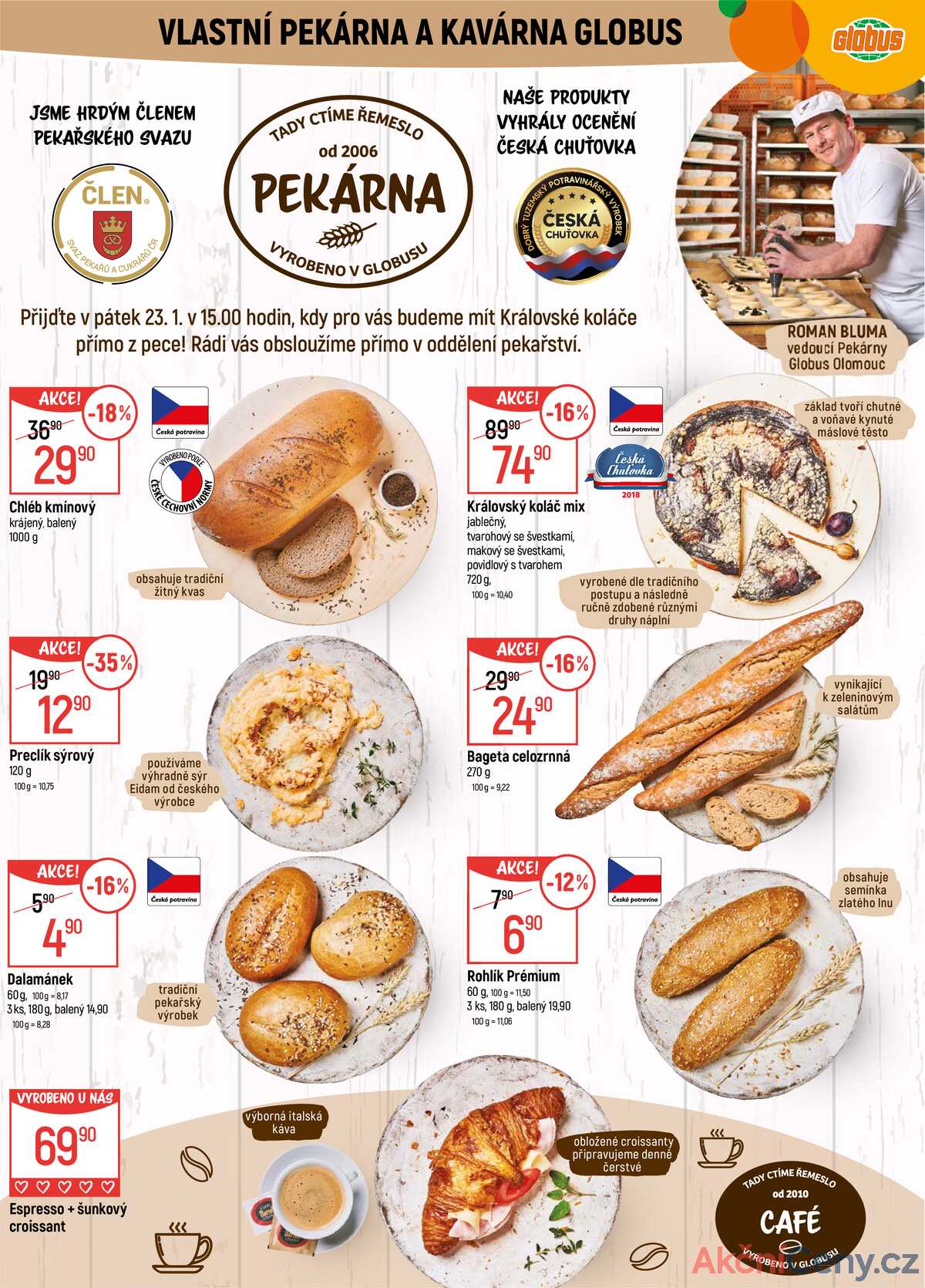 Akční leták Globus 21.1. - 27.1.2026 - Globus Olomouc strana 8