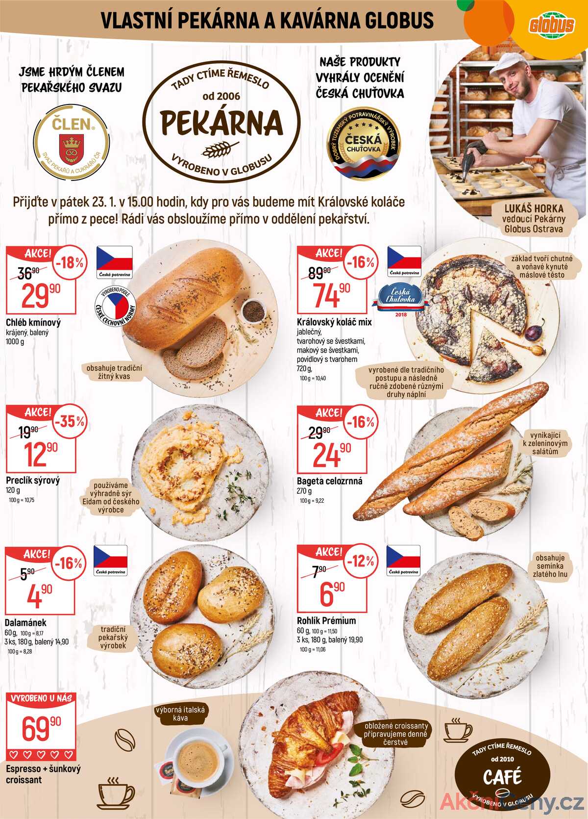 Akční leták Globus 21.1. - 27.1.2026 - Globus Ostrava strana 8