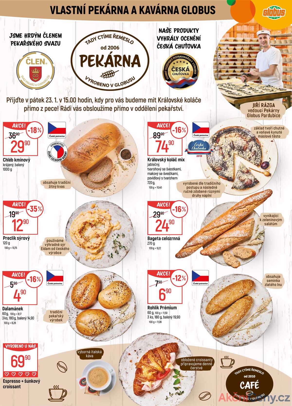 Akční leták Globus 21.1. - 27.1.2026 - Globus Pardubice strana 8