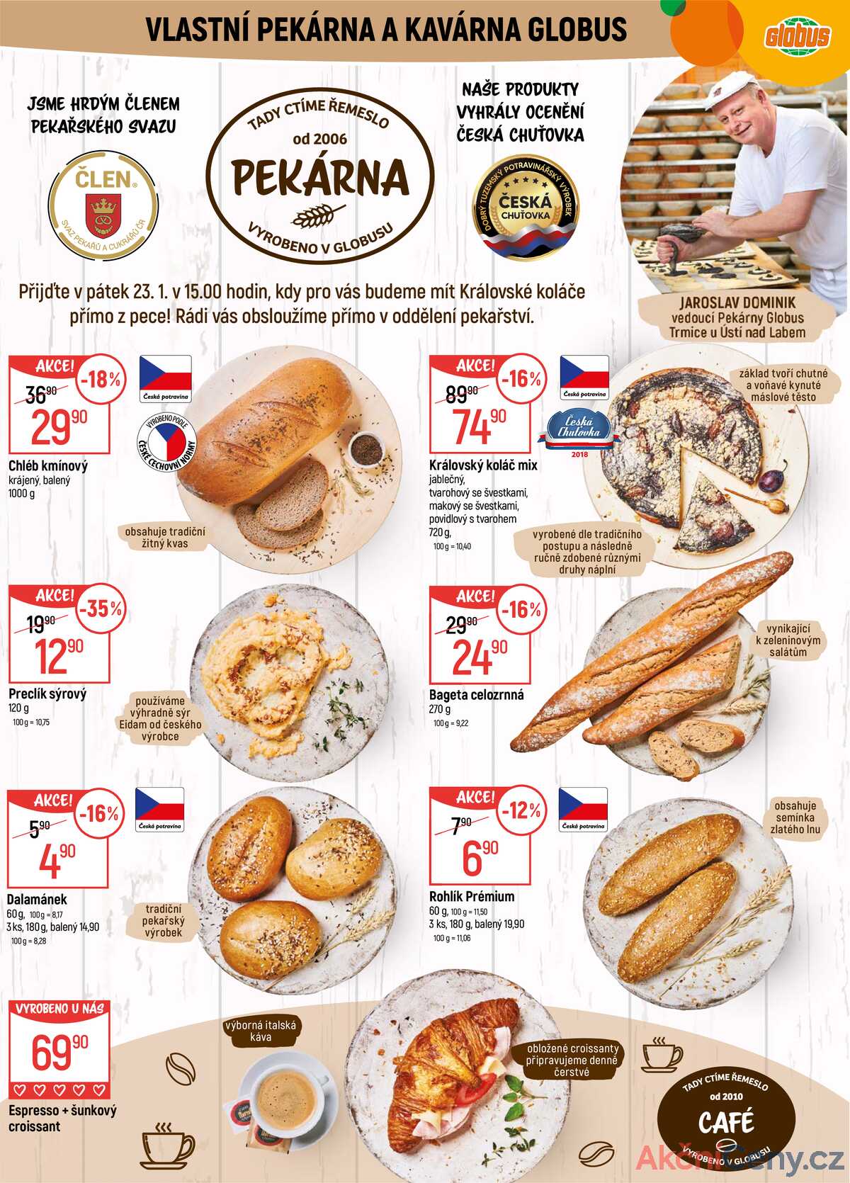 Akční leták Globus 21.1. - 27.1.2026 - Globus Trmice u Ústí nad Labem strana 8