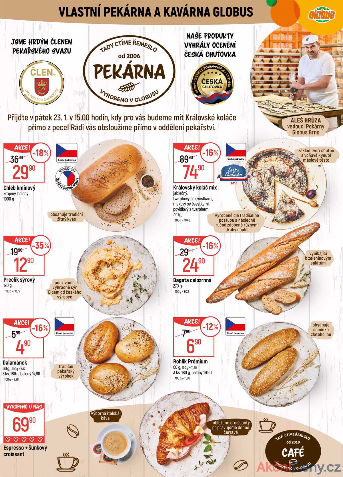 Akční leták Globus 21.1. - 27.1.2026 - Globus Brno Ivanovice strana 8
