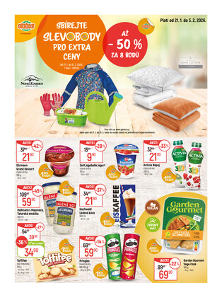 Akční leták Globus 21.1. - 3.2.2026 - Globus Praha - Štěrboholy