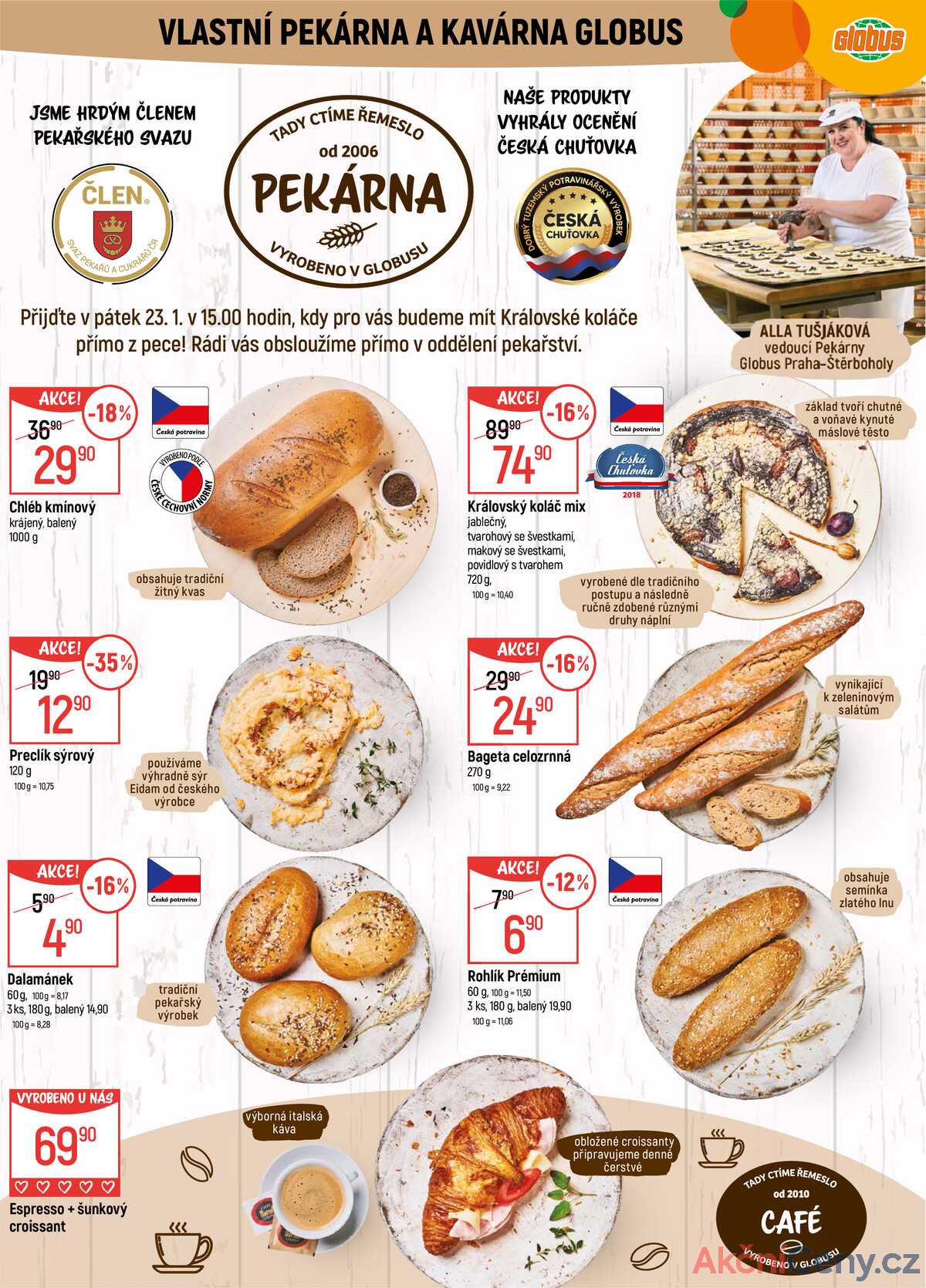 Akční leták Globus 21.1. - 27.1.2026 - Globus Praha - Štěrboholy strana 8