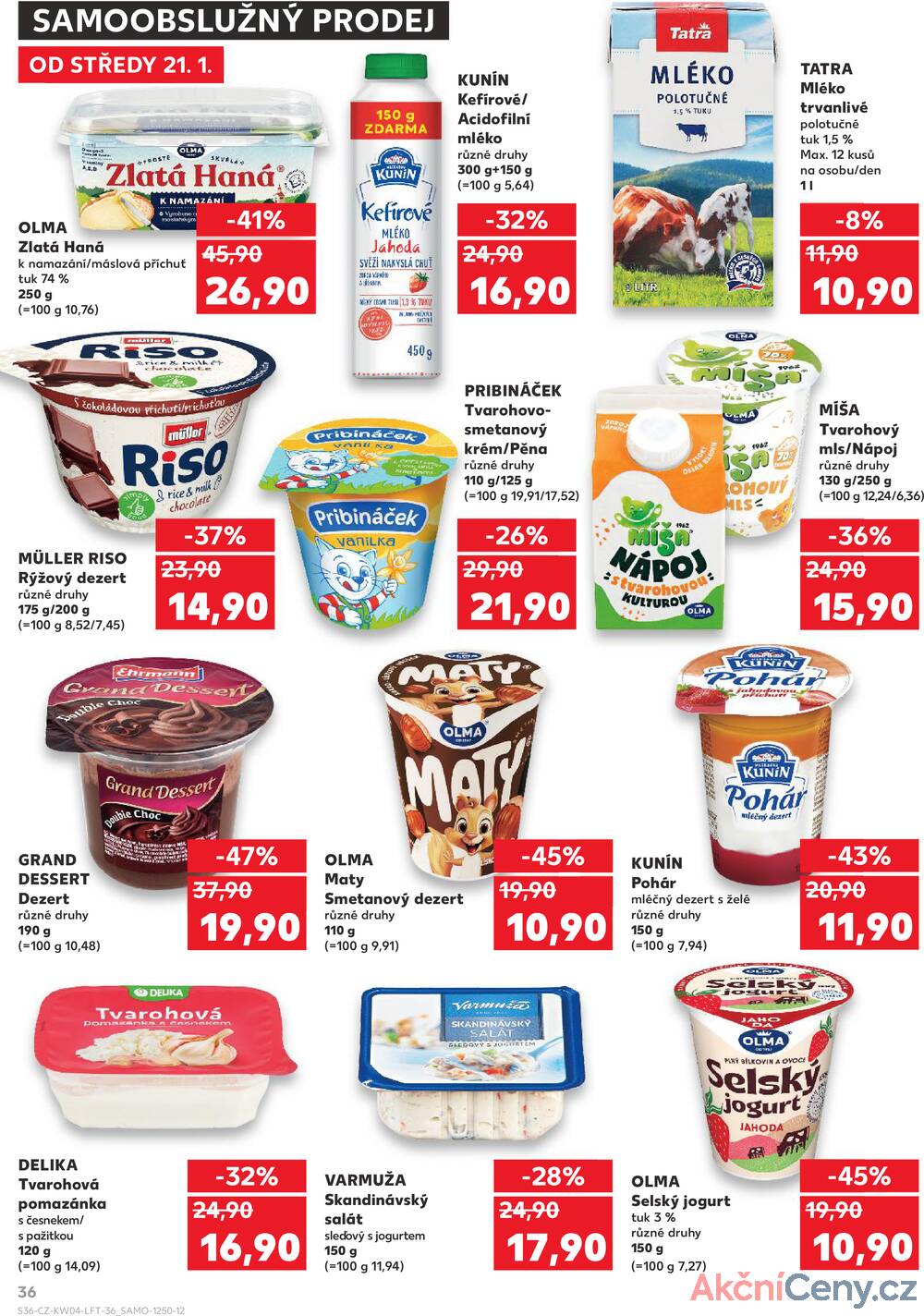 Kaufland 21.1. - 27.1. - Kaufland - Praha 3 (Jarov)