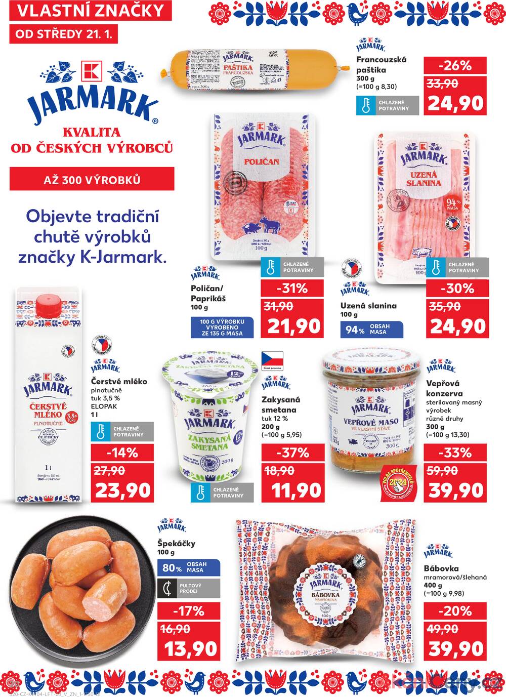 Kaufland 21.1. - 27.1. - Kaufland - Chrudim
