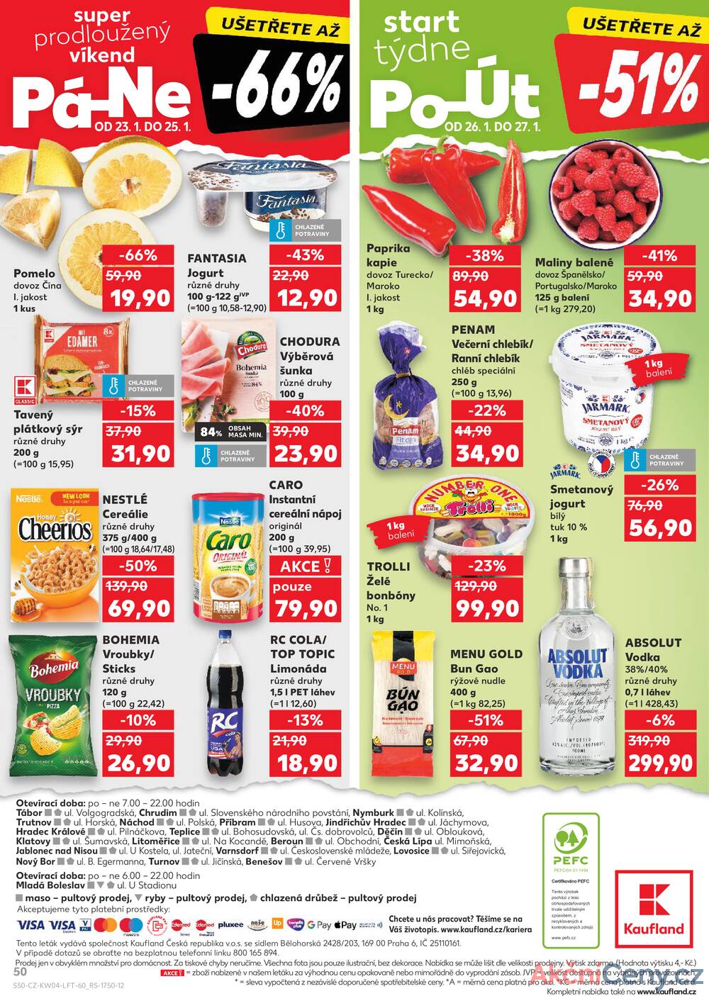 Kaufland 21.1. - 27.1. - Kaufland - Chrudim